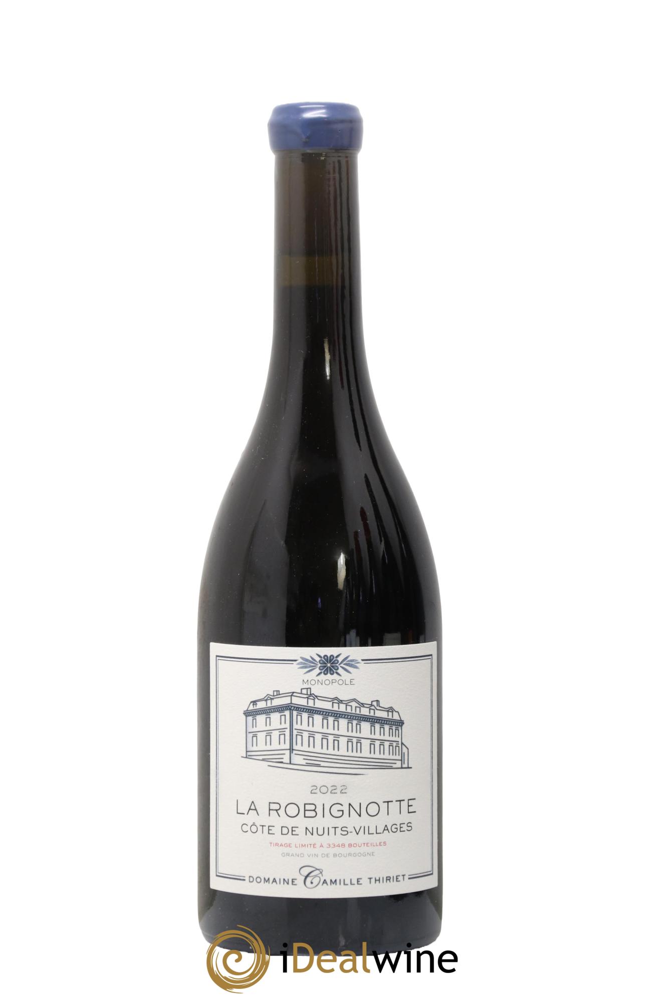 Côte de Nuits-Villages La Robignotte Monopole Maison Thiriet 2022 - Lot de 1 bouteille - 0