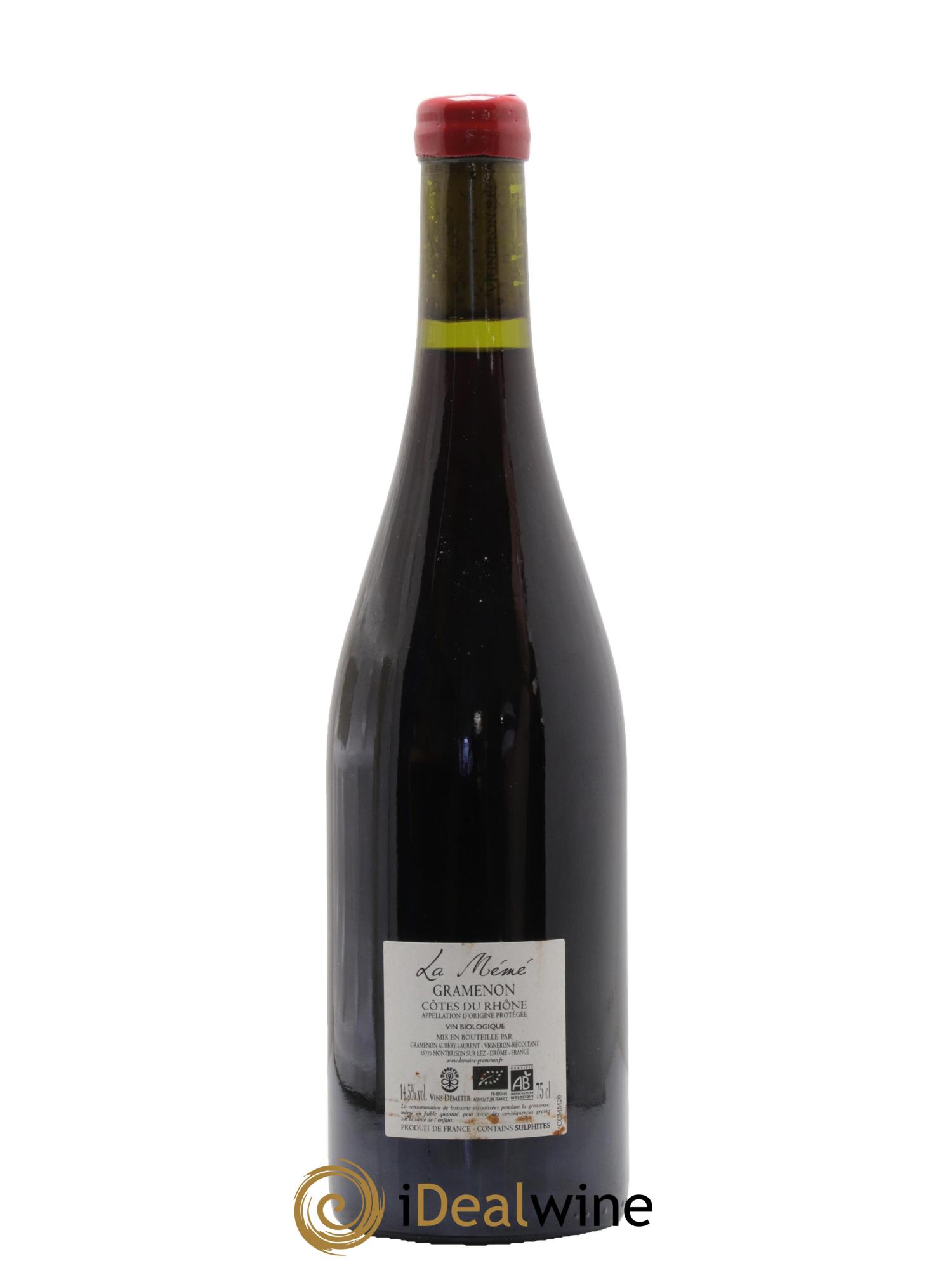 Côtes-du-Rhône La Mémé Ceps Centenaires Gramenon (Domaine) 2020 - Posten von 1 Flasche - 1