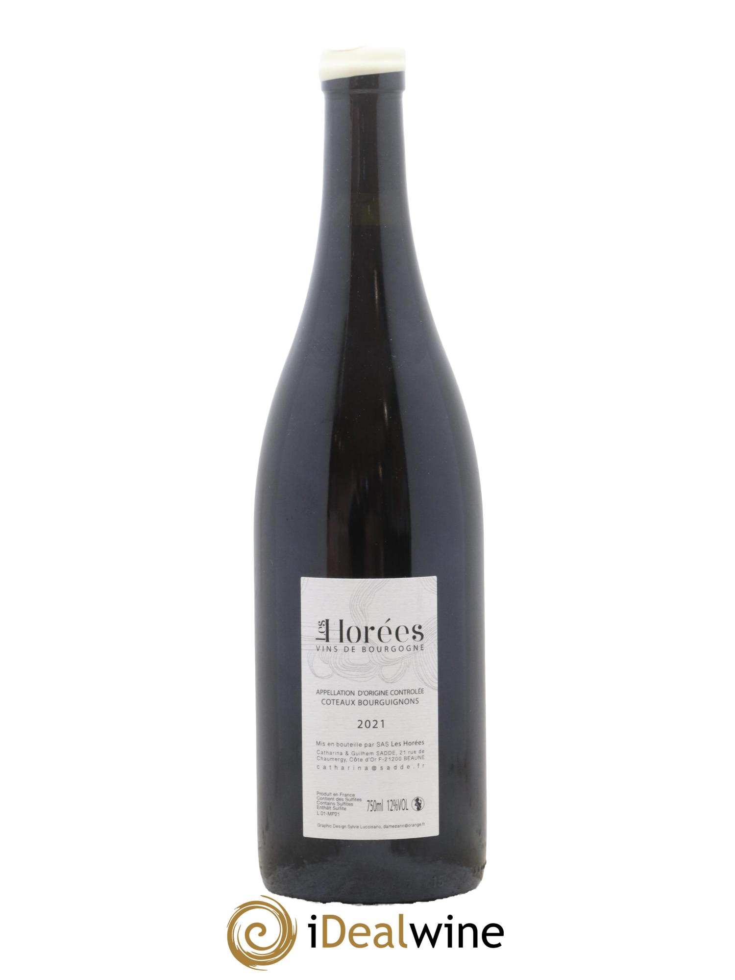 Côteaux Bourguignons Mon Poulain Les Horées 2021 - Posten von 1 Flasche - 1