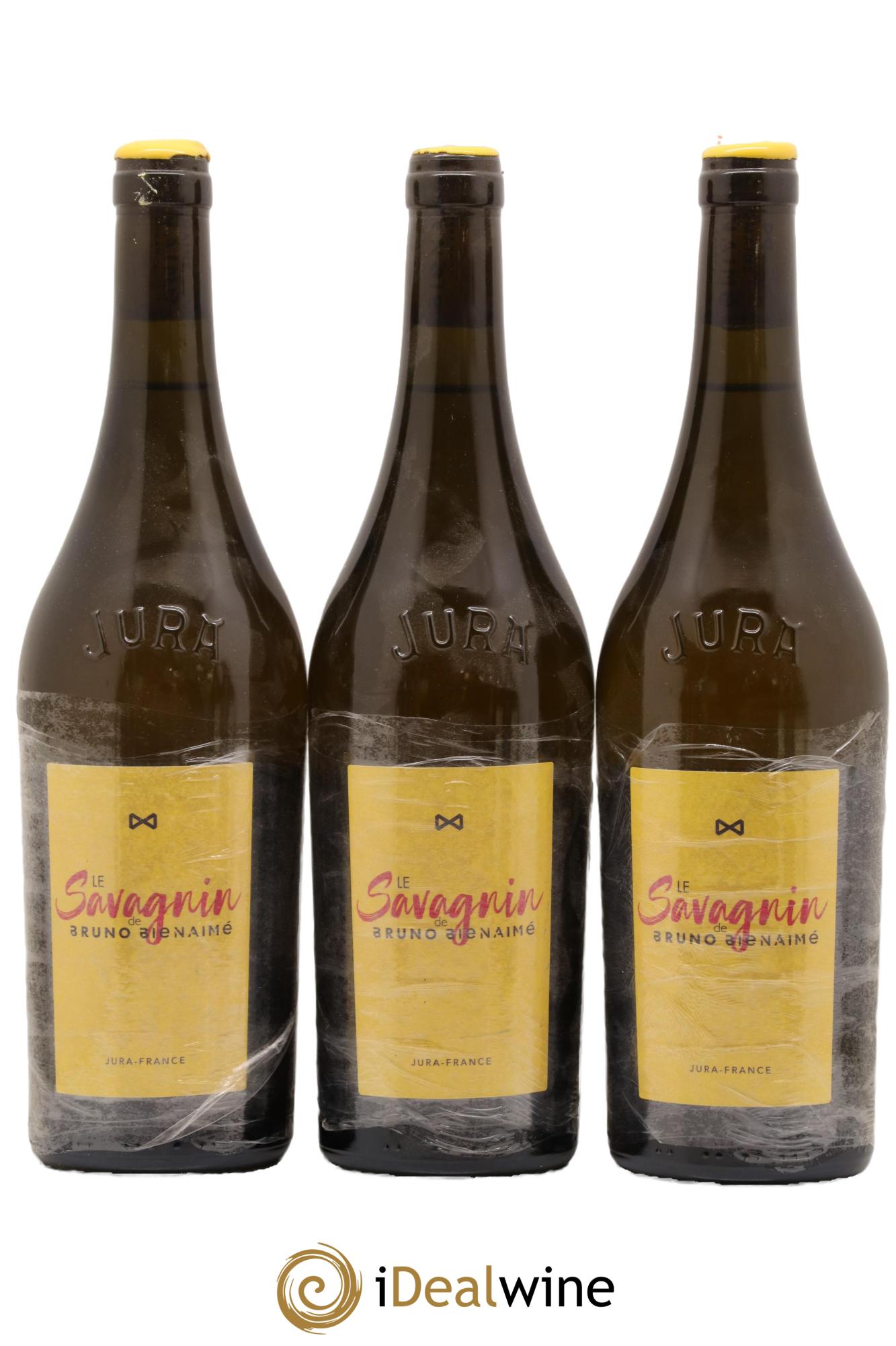 Côtes du Jura Savagnin Bruno Bienaimé 2018 - Lot de 3 bouteilles - 0