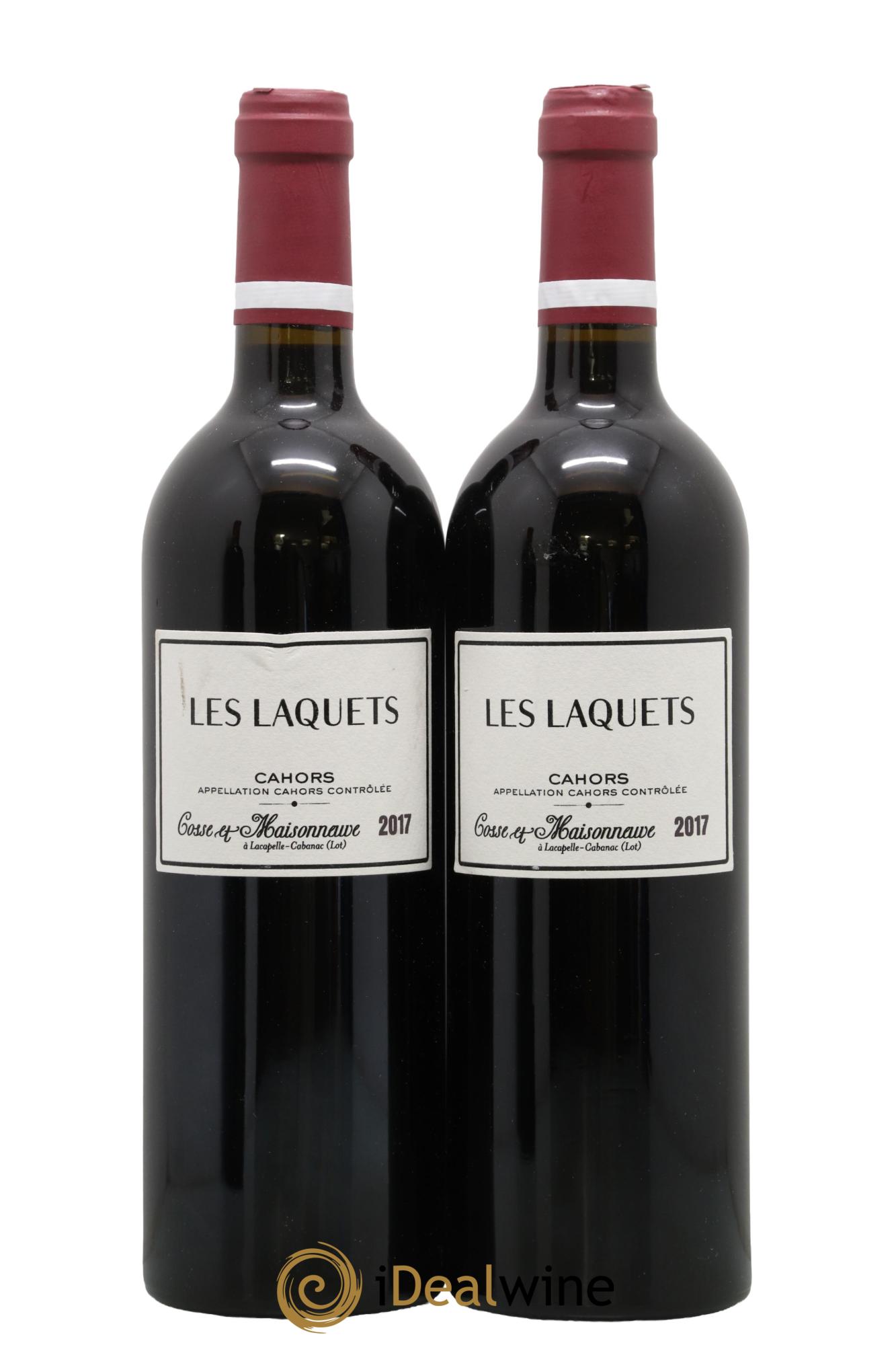 Cahors Les Laquets Cosse-Maisonneuve (Domaine) 2017 - Lotto di 2 bottiglie - 0