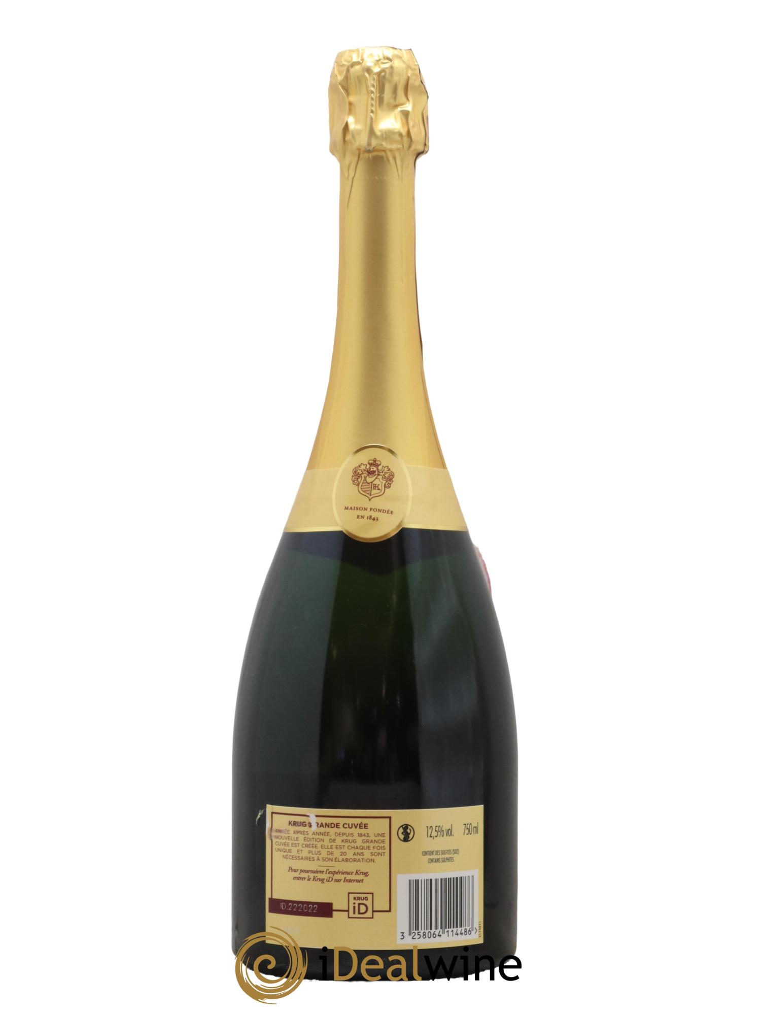 Buy Grande Cuvée Brut - 171ème édition Krug (lot: 2337524) 