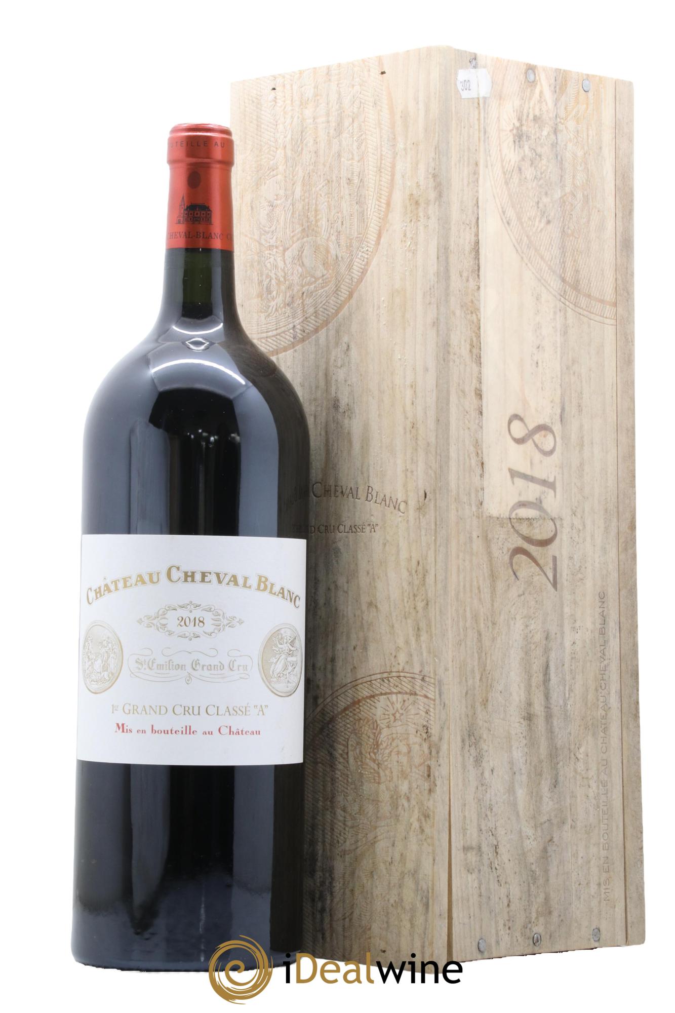 Château Cheval Blanc 1er Grand Cru Classé A 2018 - Lot de 1 magnum - 0