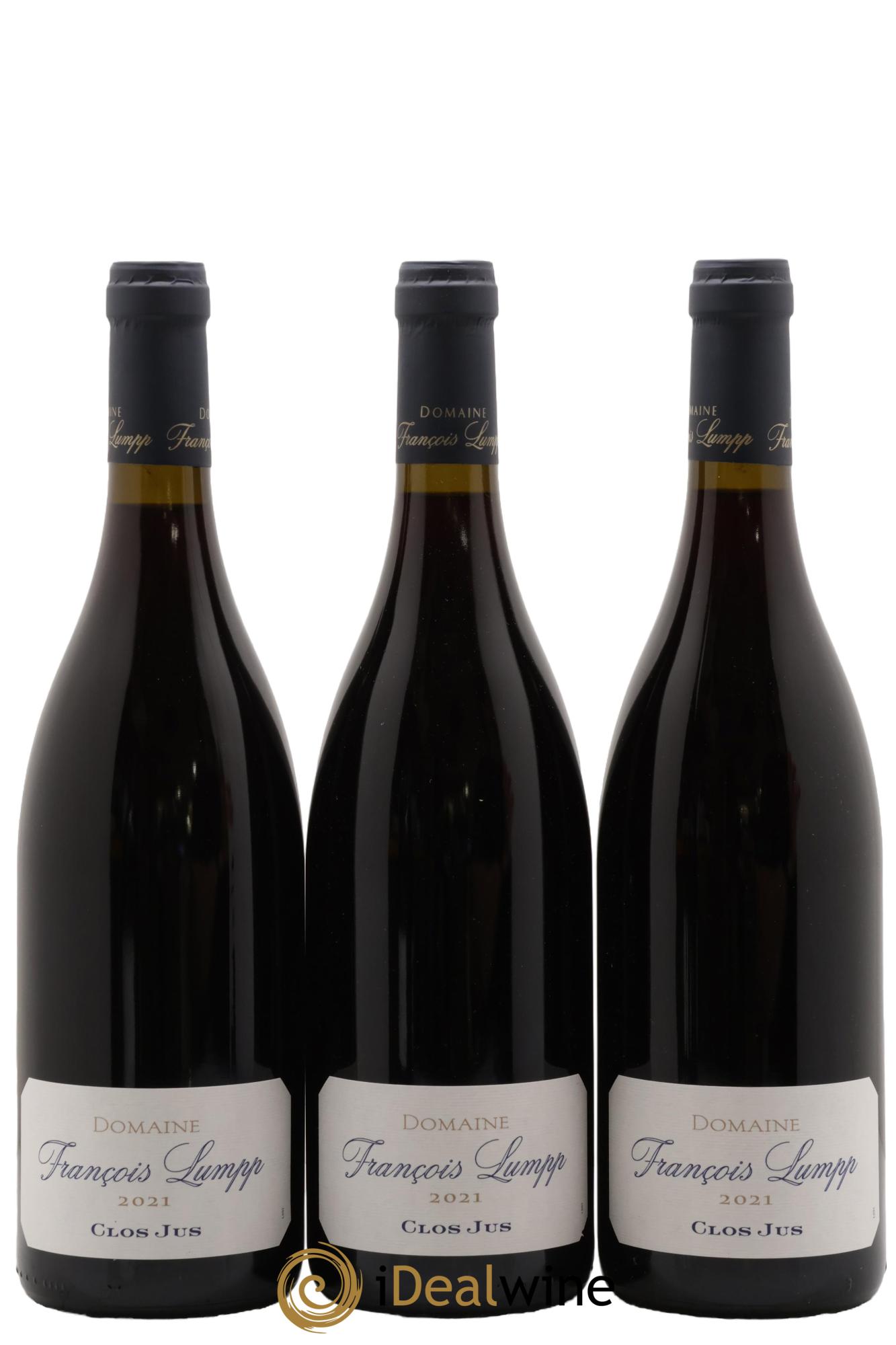 Givry 1er Cru Clos Jus François Lumpp (Domaine) 2021 - Lot of 3 bottles - 0