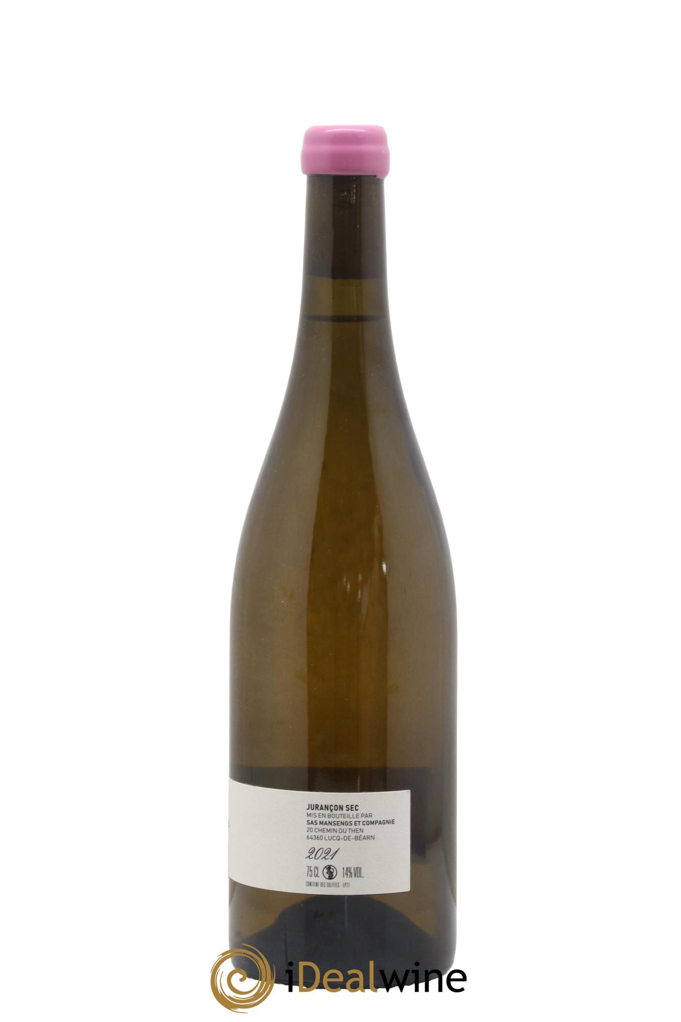 Jurançon sec Poudingues Jean-Baptiste Semmartin 2021 - Lot de 1 bouteille - 1