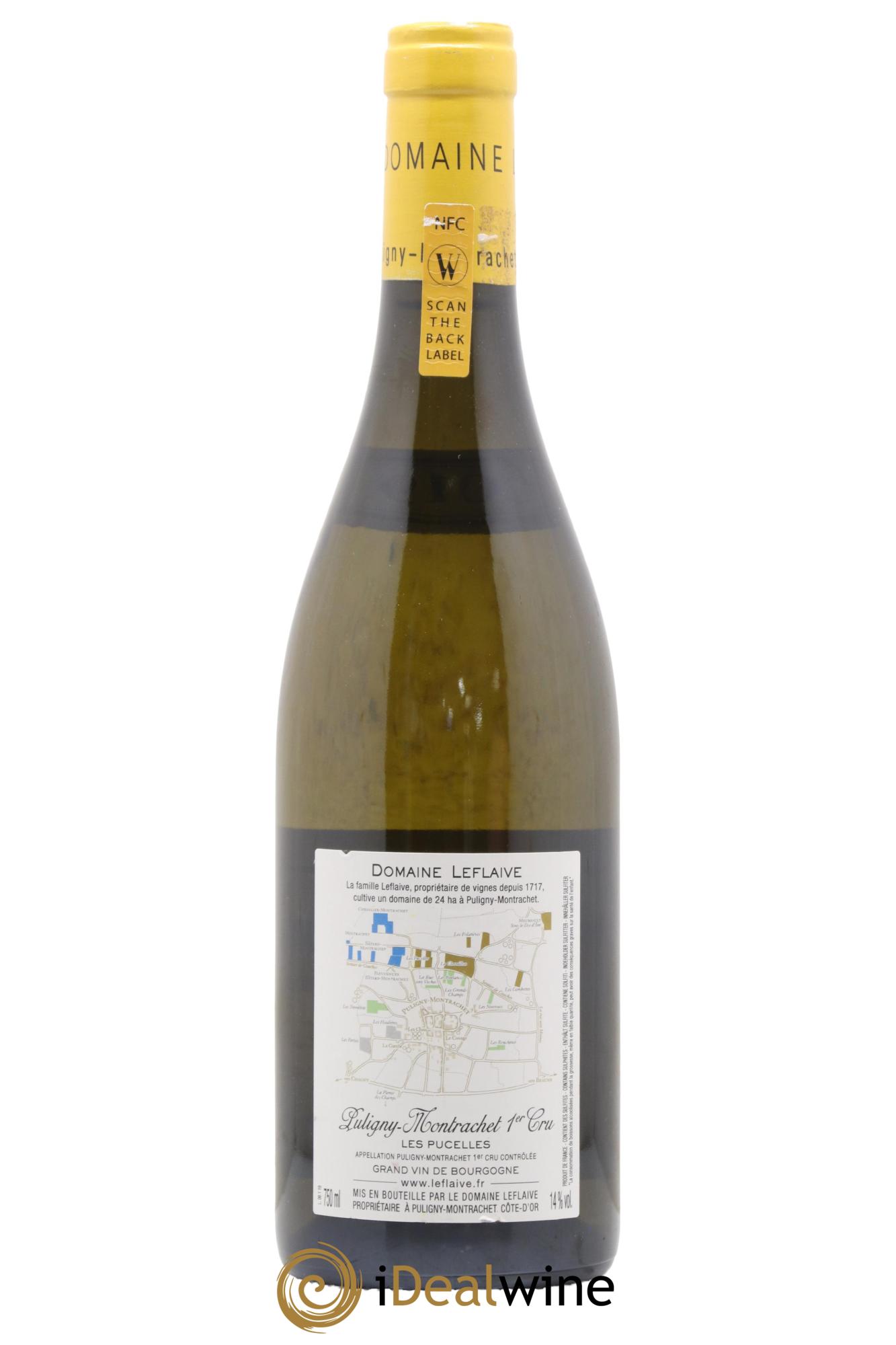 Puligny-Montrachet 1er Cru Les Pucelles Leflaive (Domaine) 2019 - Lot de 1 bouteille - 1