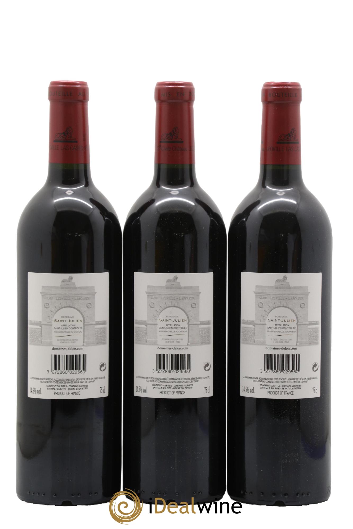 Château Léoville Las Cases 2ème Grand Cru Classé 2018 - Posten von 6 Flaschen - 4