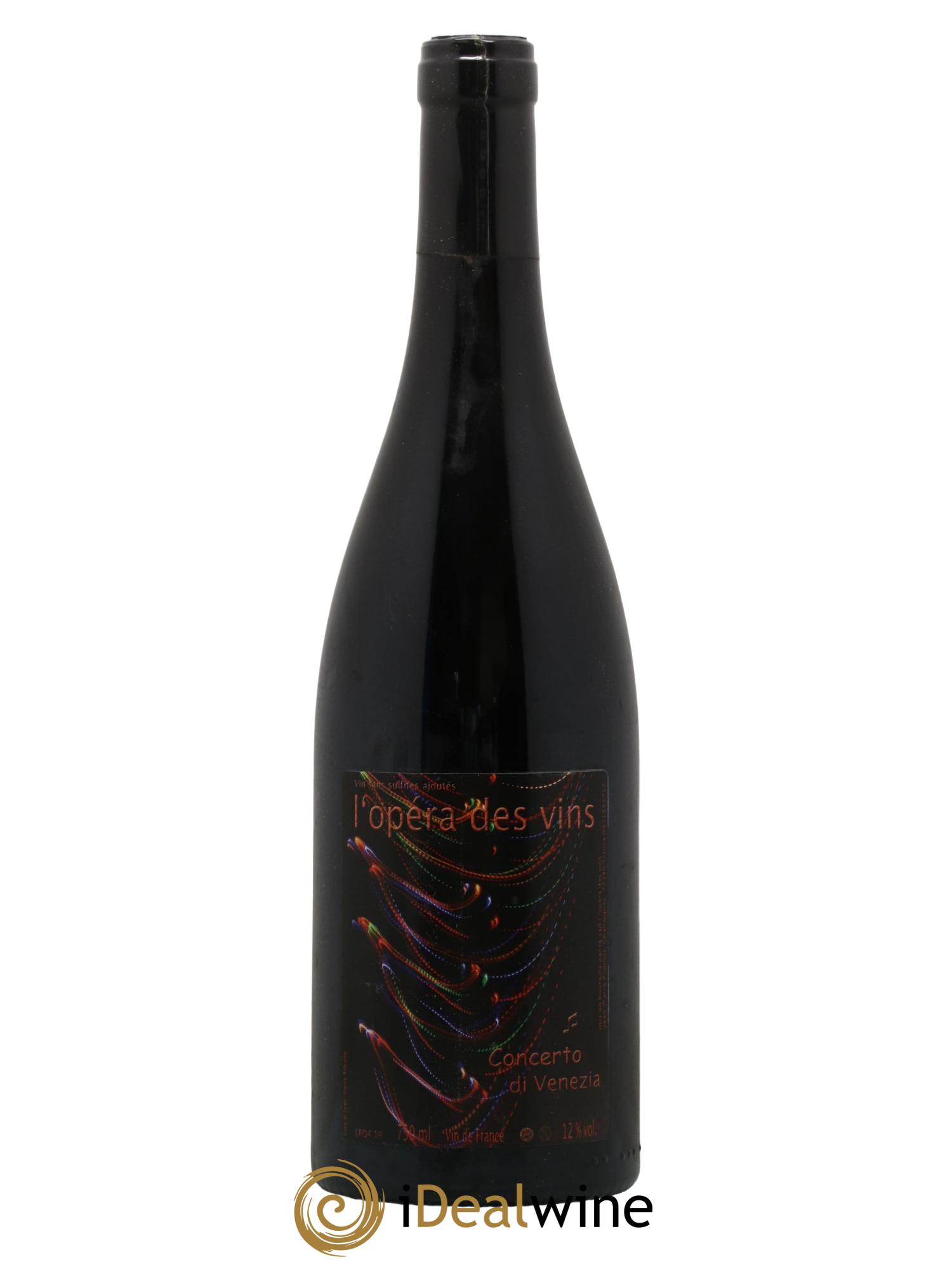 Vin de France Opera des Vins Concerto di Venezia Jean-Pierre Robinot 2019 - Lot de 1 bouteille - 0