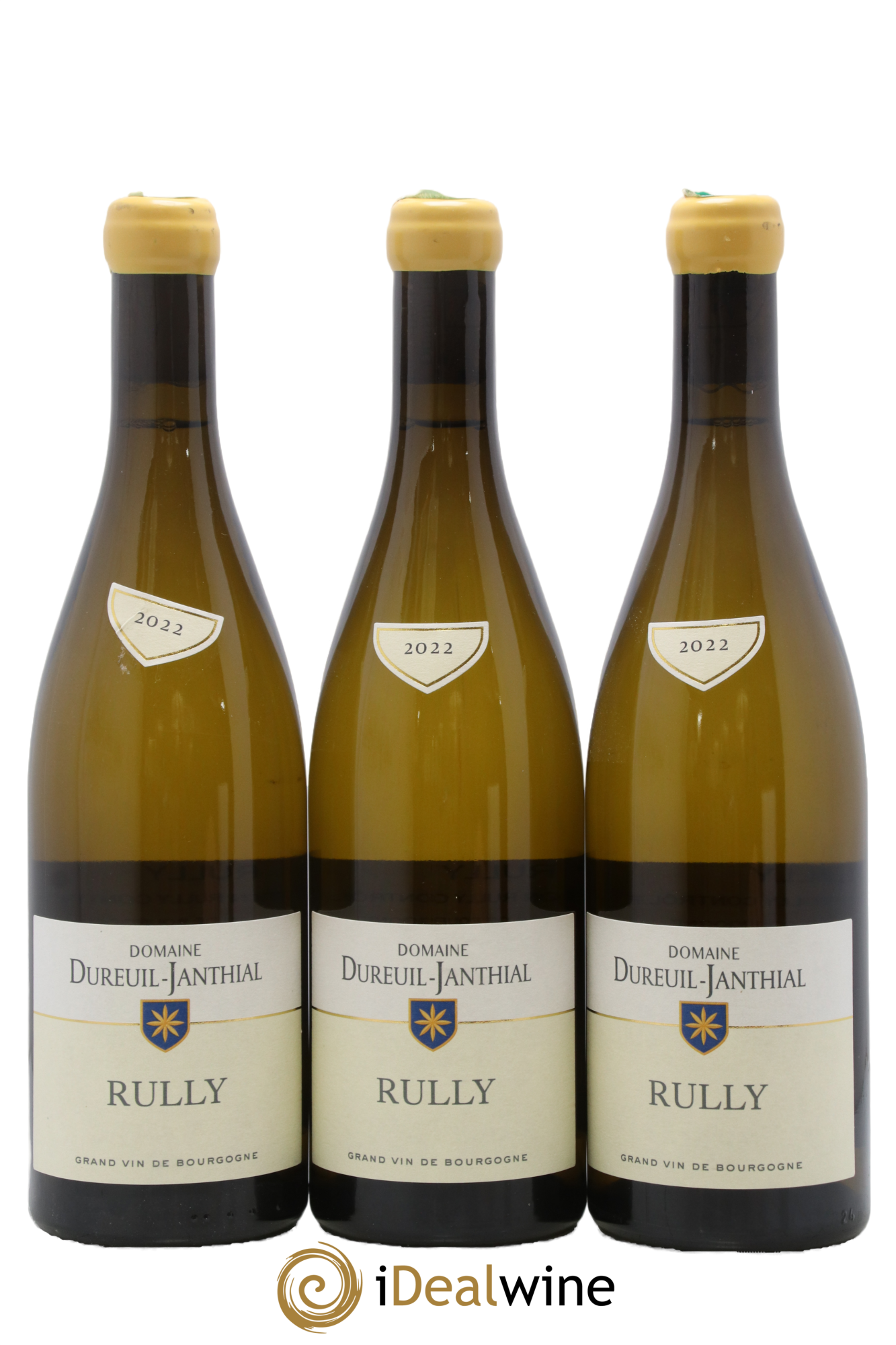 Rully Vincent Dureuil-Janthial 2022 - Lot de 3 bouteilles - 0