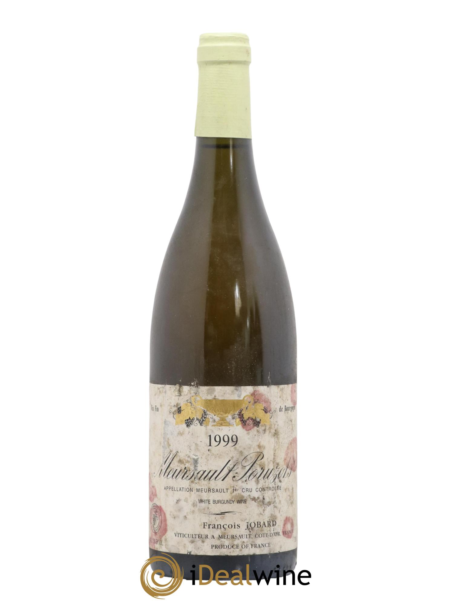 Meursault 1er Cru Poruzots François et Antoine Jobard (Domaine) 1999 - Lot de 1 bouteille - 0