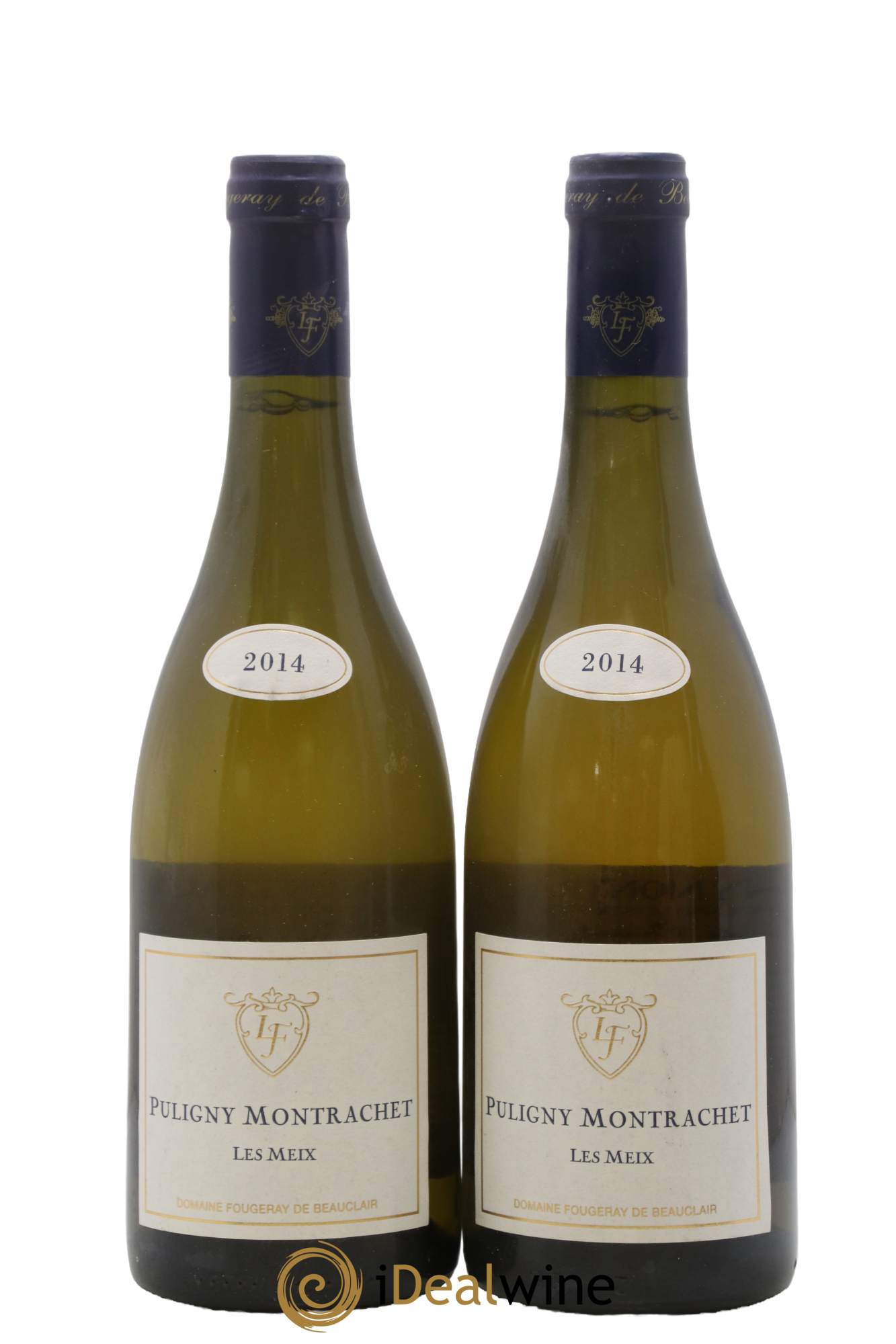 Puligny-Montrachet Les Meix Fougeray de Beauclair 2014 - Lotto di 2 bottiglie - 0