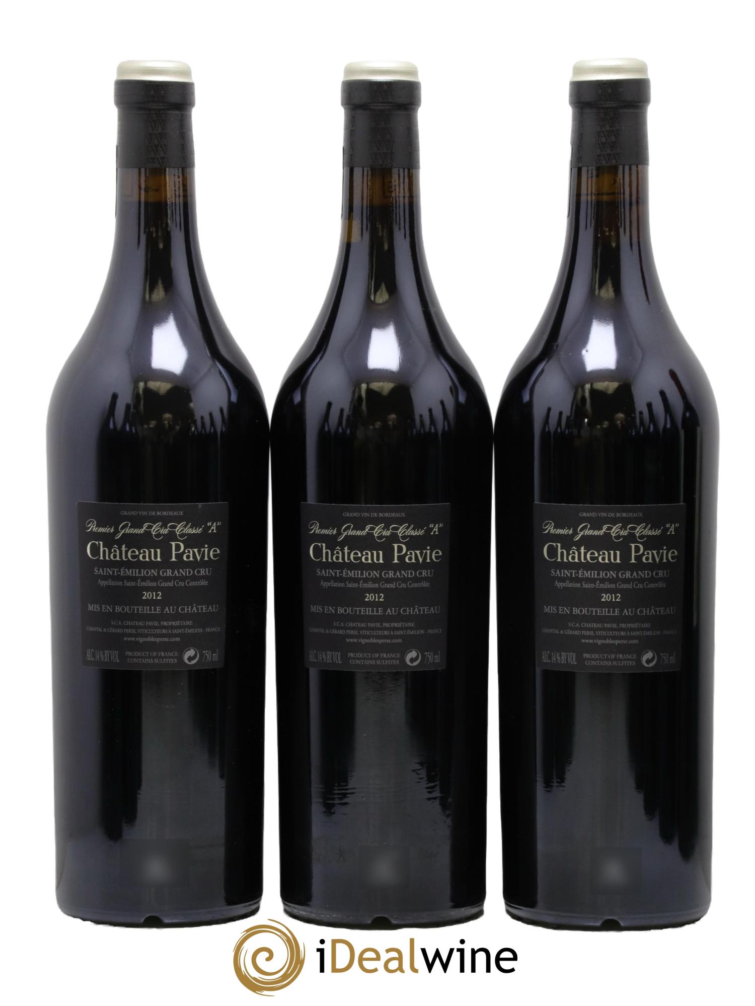 Château Pavie 1er Grand Cru Classé A 2012 - Lot de 12 bouteilles - 2