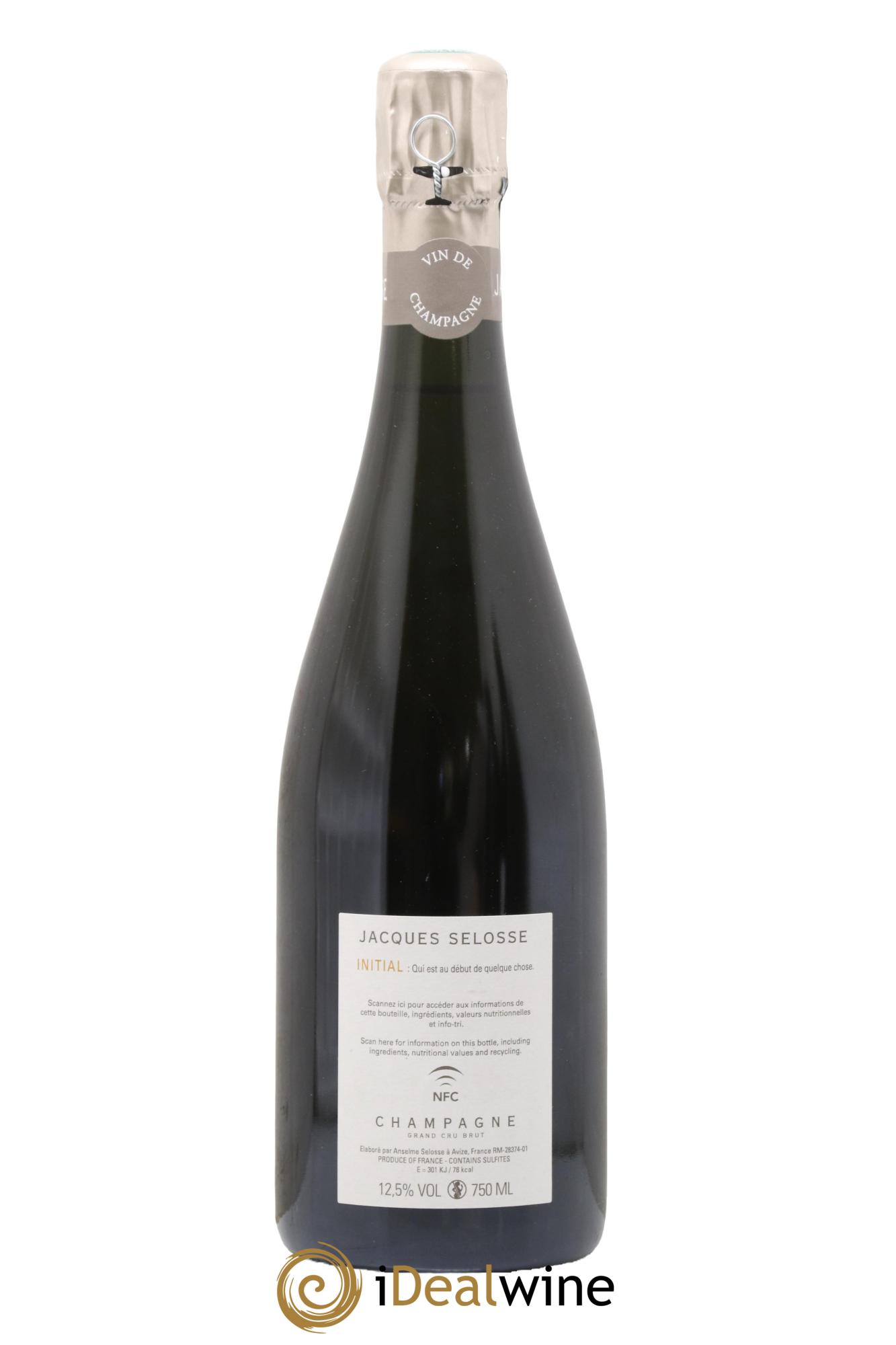 Initial Brut Jacques Selosse - Lot de 1 bouteille - 1