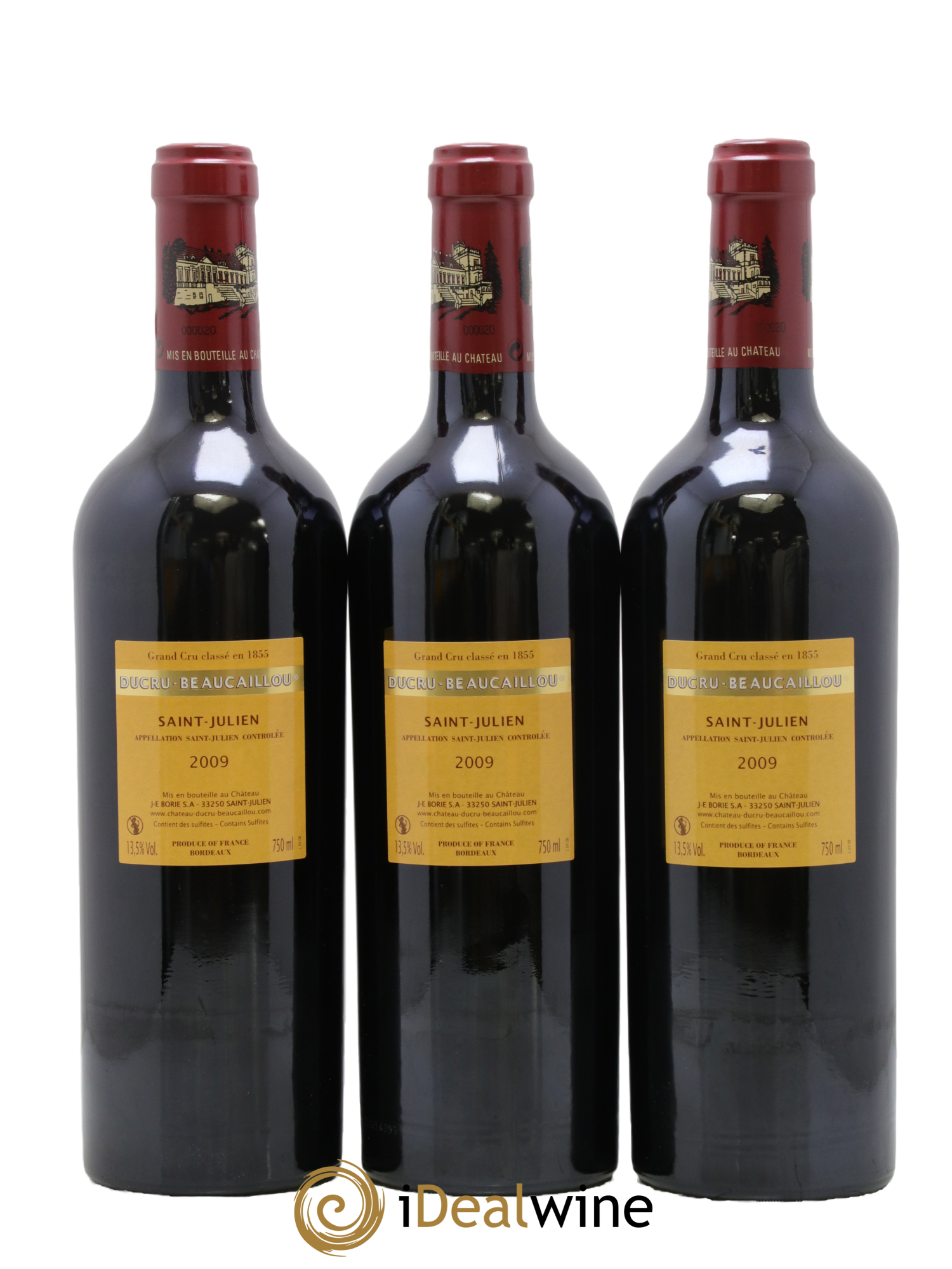 Château Ducru Beaucaillou 2ème Grand Cru Classé 2009 - Lot of 12 bottles - 8