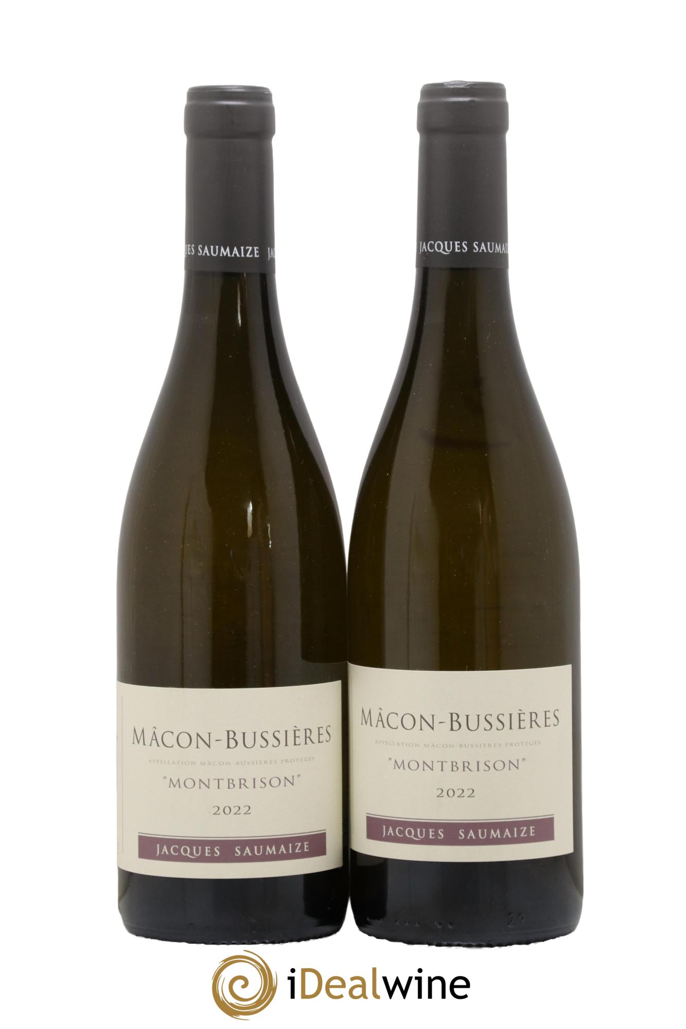 Mâcon Bussières Montbrison Jacques Saumaize 2022 - Lotto di 2 bottiglie - 0