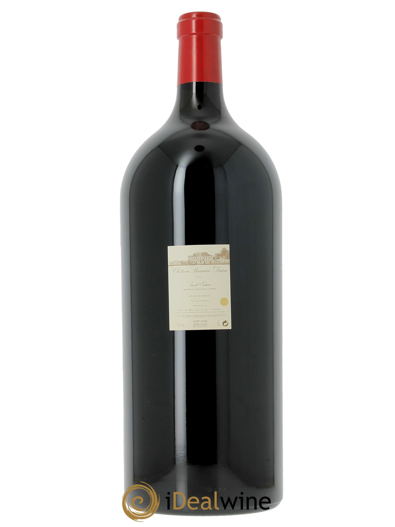 Château Branaire Ducru 4ème Grand Cru Classé  2018 - Lot de 1 impériale - 2