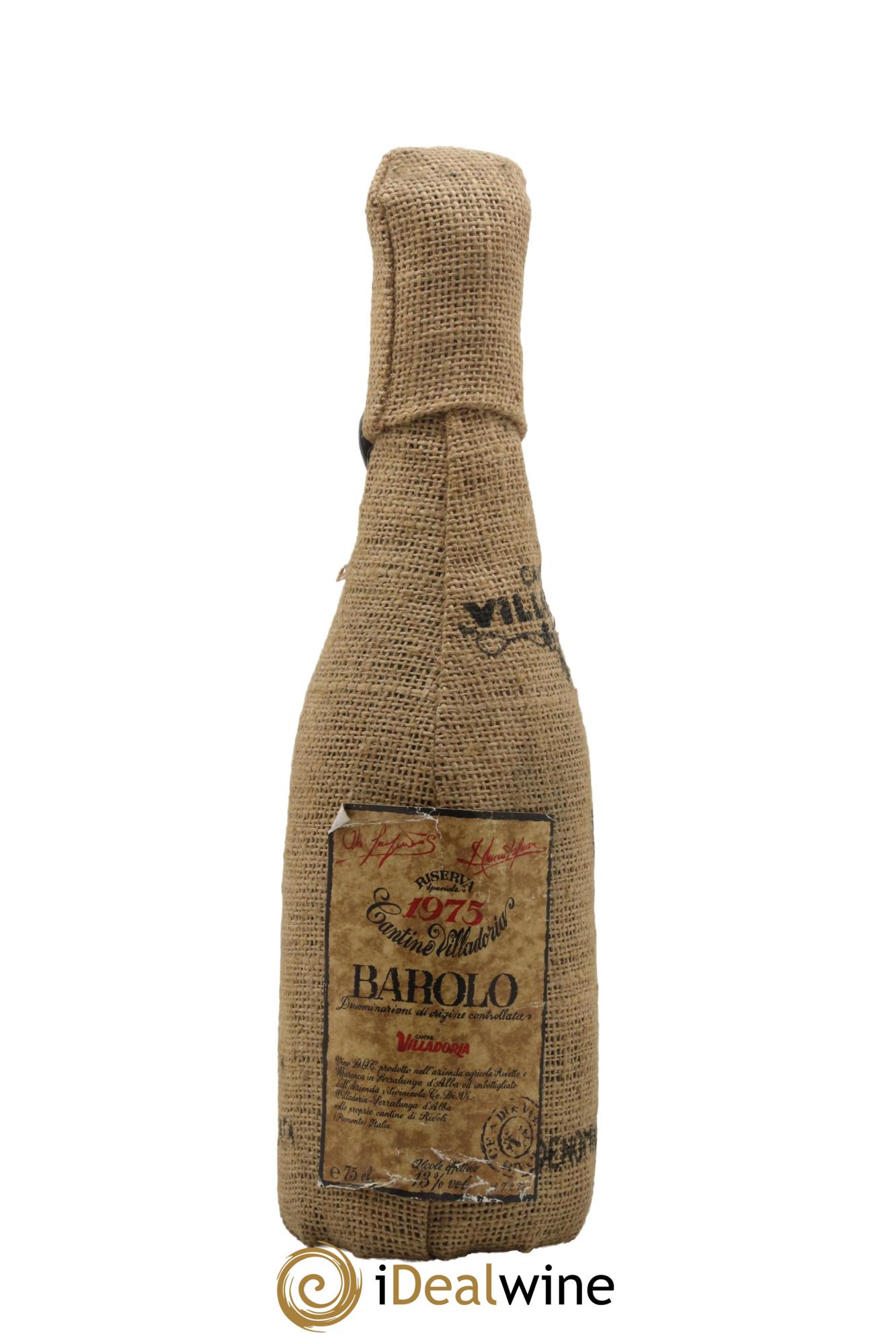 Barolo DOCG Riserva Speciale Cantine Villadoria 1975 - Posten von 1 Flasche - 1