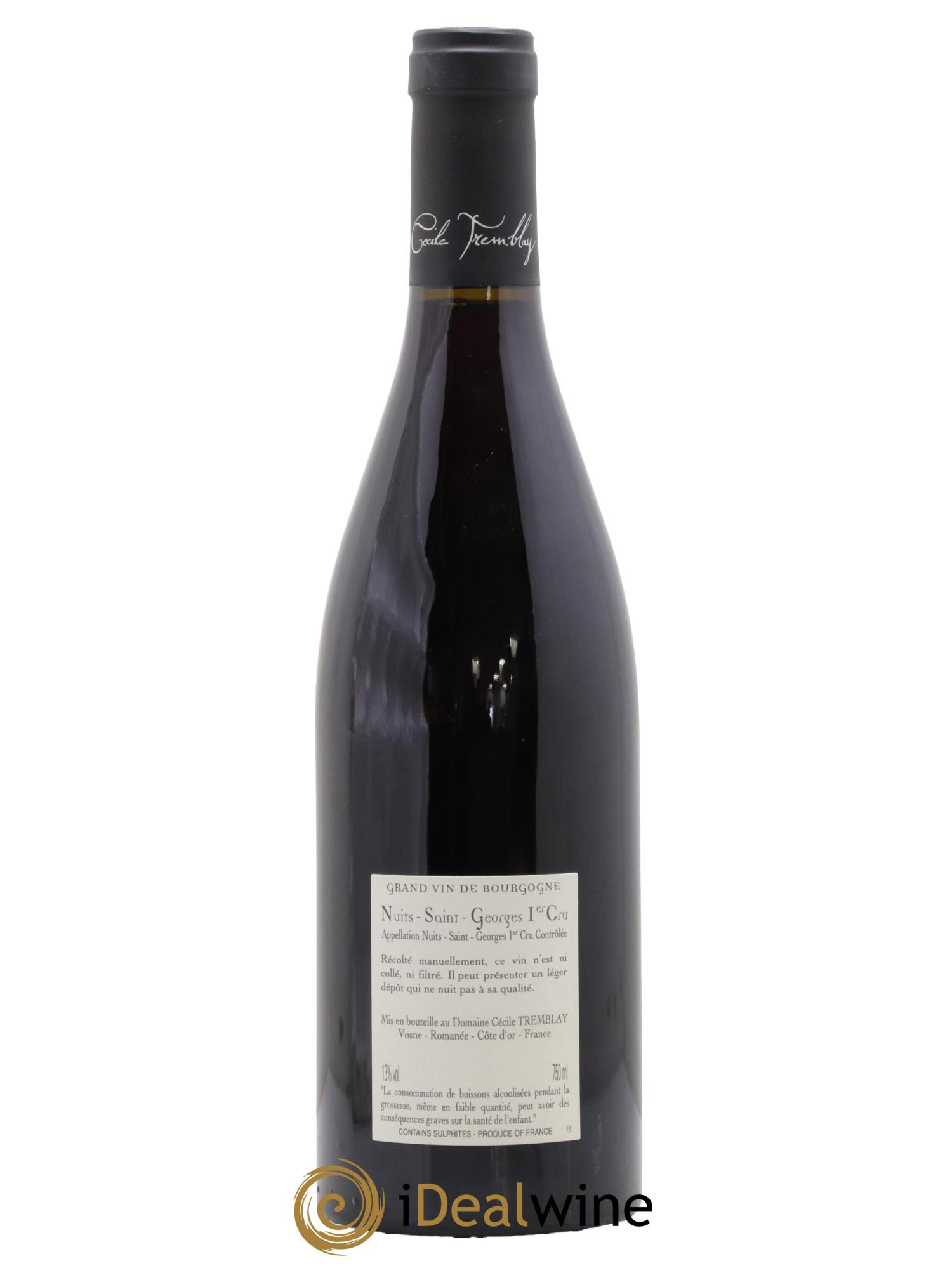 Nuits-Saint-Georges 1er Cru Les Murgers Cécile Tremblay 2017 - Posten von 1 Flasche - 1