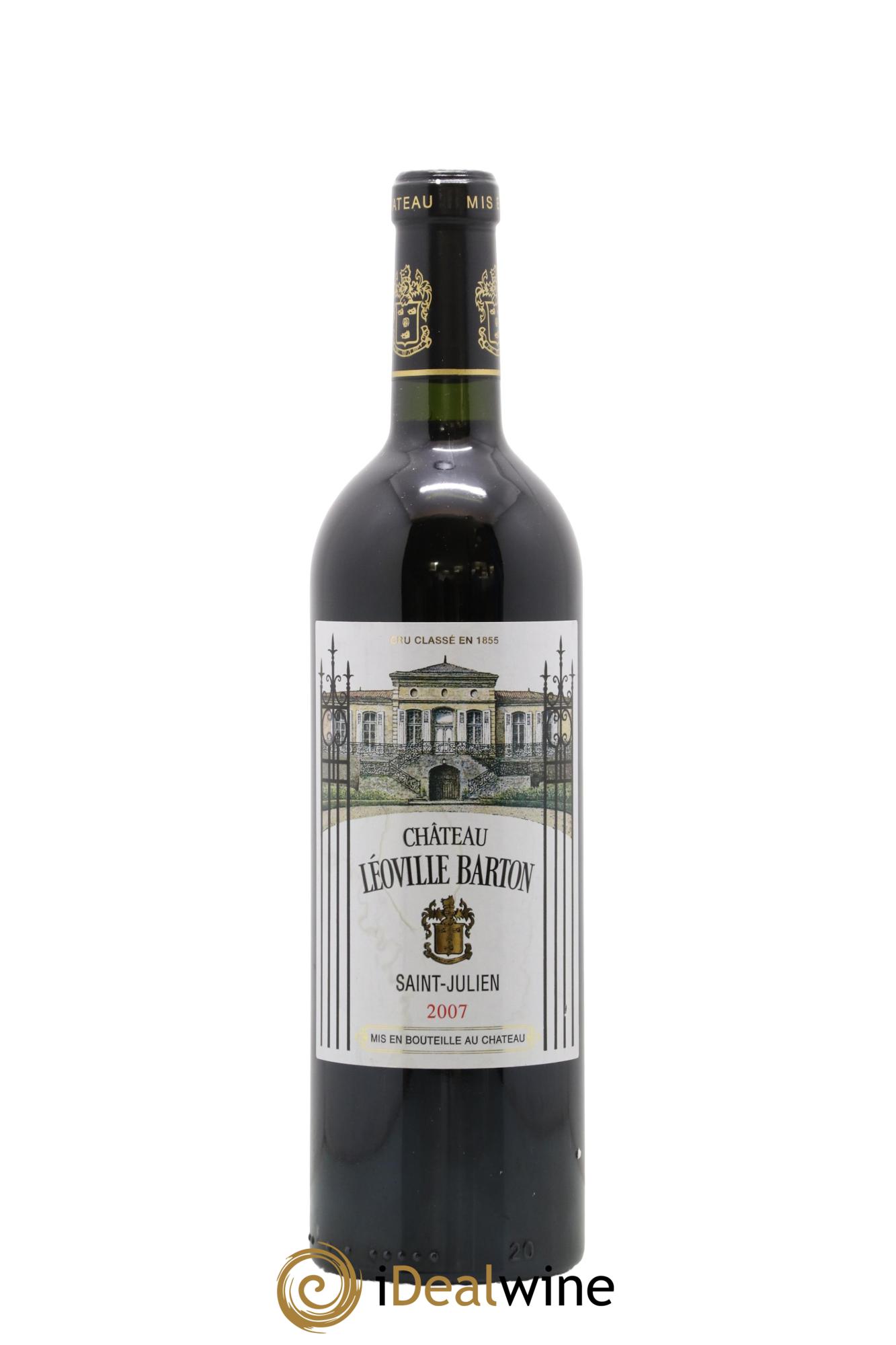 Château Léoville Barton 2ème Grand Cru Classé 2007 - Lot de 1 bouteille - 0