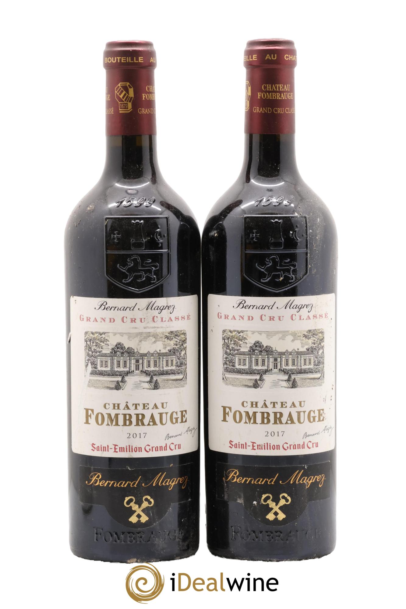 Château Fombrauge Grand Cru Classé 2017 - Lot of 2 bottles - 0