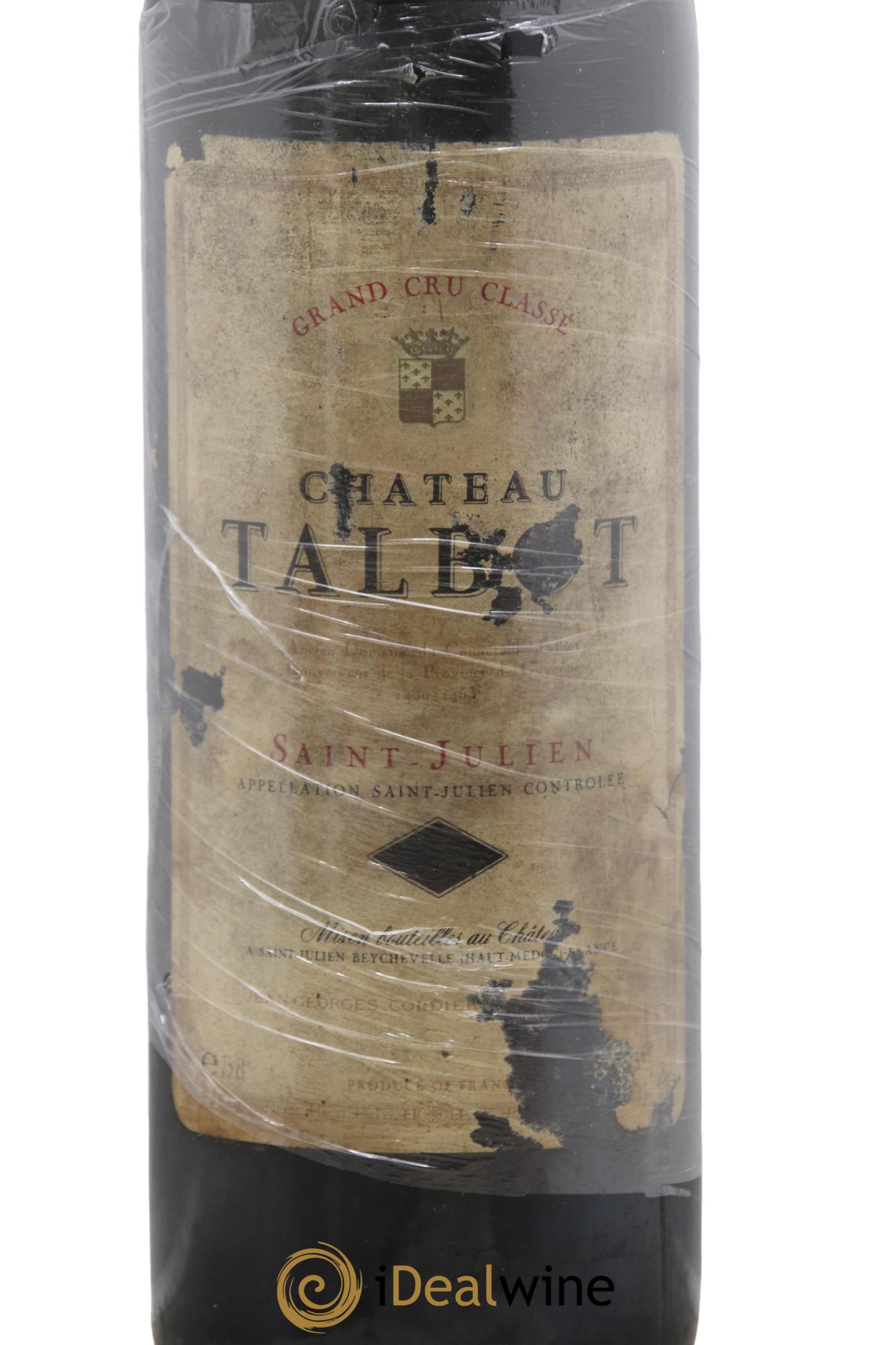 Château Talbot 4ème Grand Cru Classé 1985 - Posten von 2 Flaschen - 1