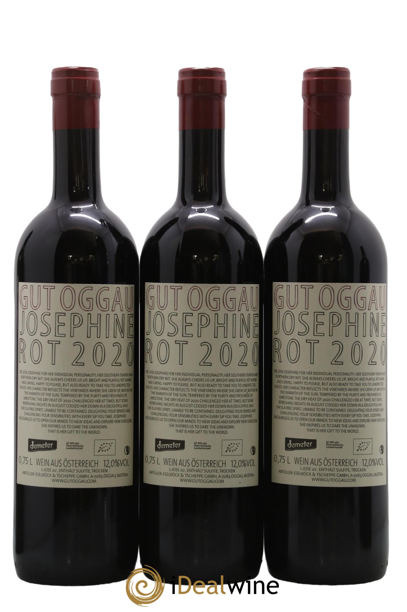 Autriche Burgenland Josephine Gut Oggau 2020 - Lot of 3 bottles - 1