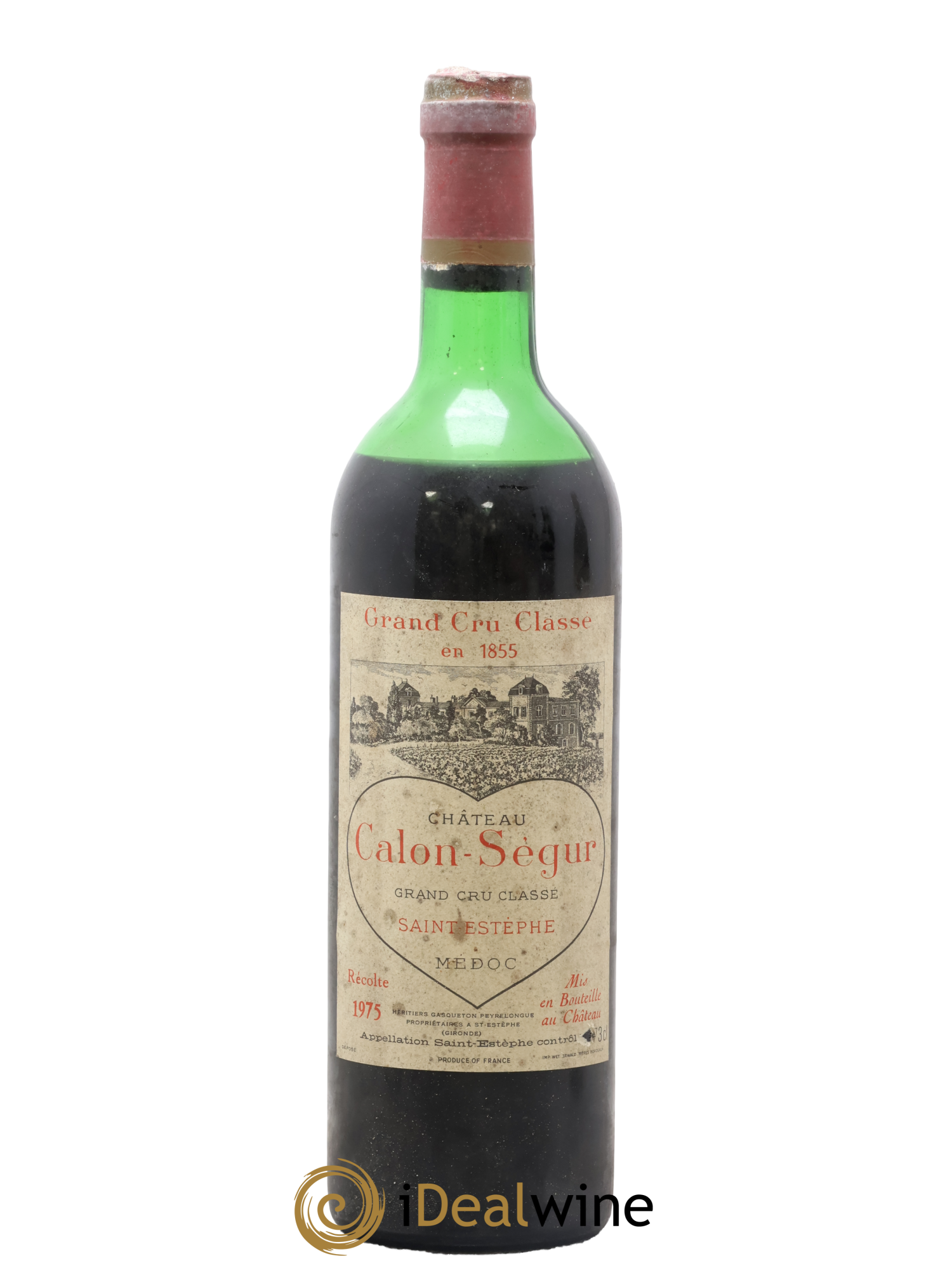 Château Calon Ségur 3ème Grand Cru Classé 1975 - Lot de 1 bouteille - 0