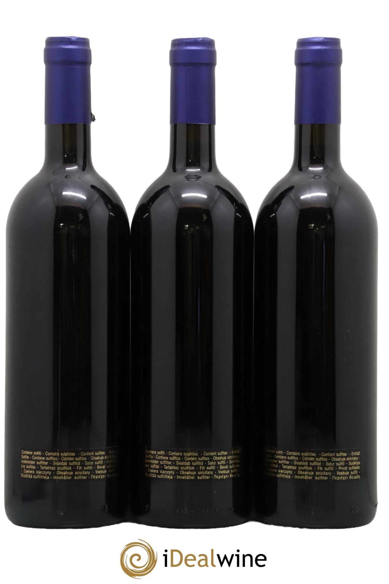 Bolgheri DOC Sassicaia Tenuta San Guido 2012 - Lot de 3 bouteilles - 1