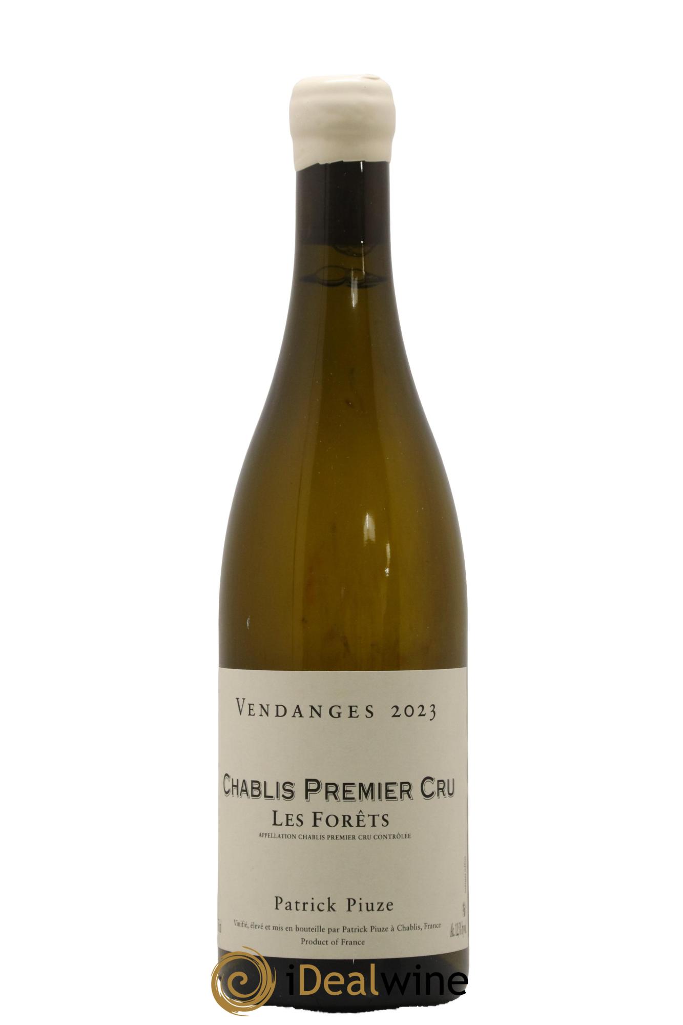 Chablis 1er Cru Les Forêts Patrick Piuze (Domaine) 2023 - Lot de 1 bouteille - 0