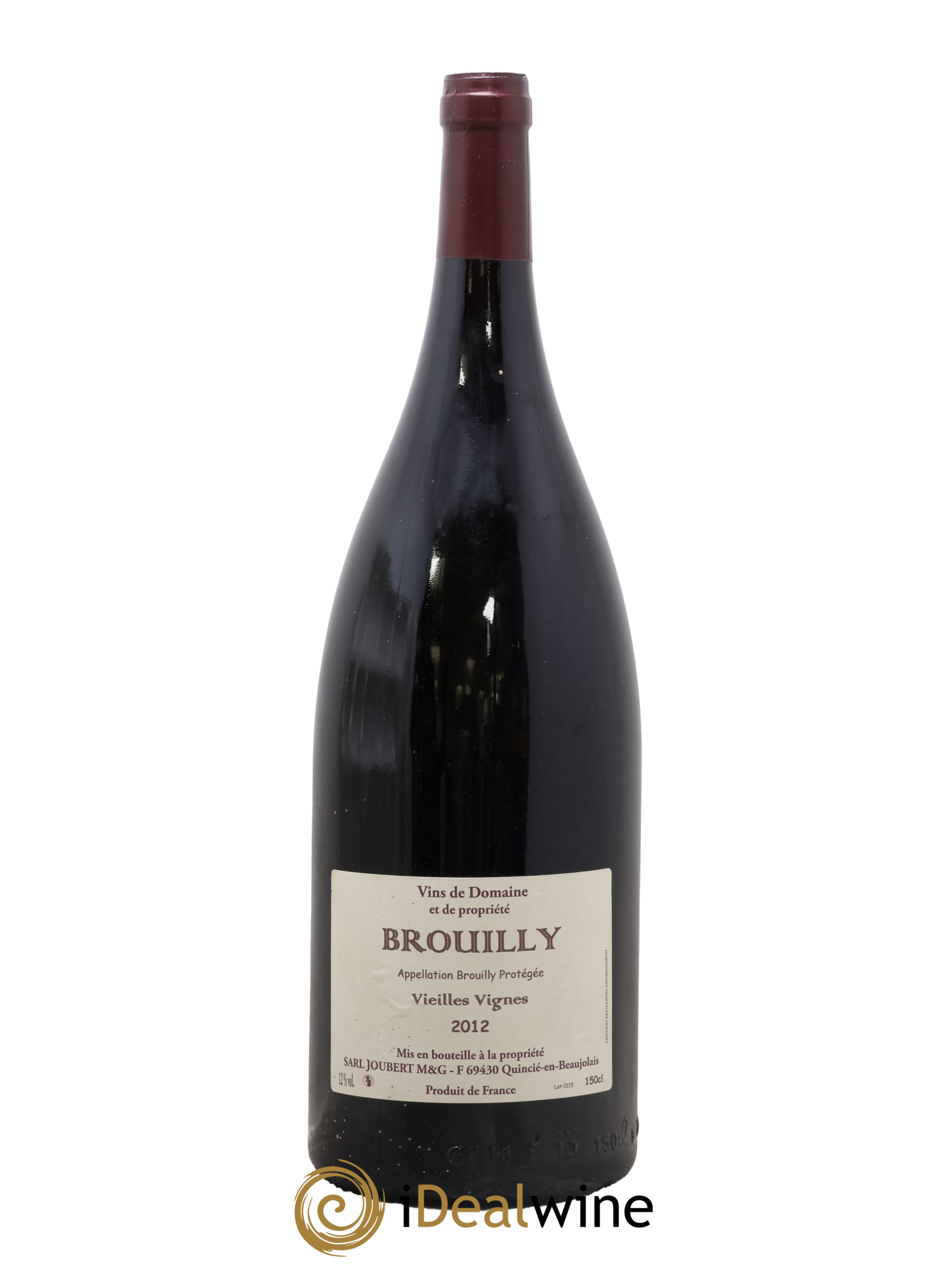 Brouilly Vieilles Vignes Geneviève Joubert 2012 - Lot of 1 magnum - 0