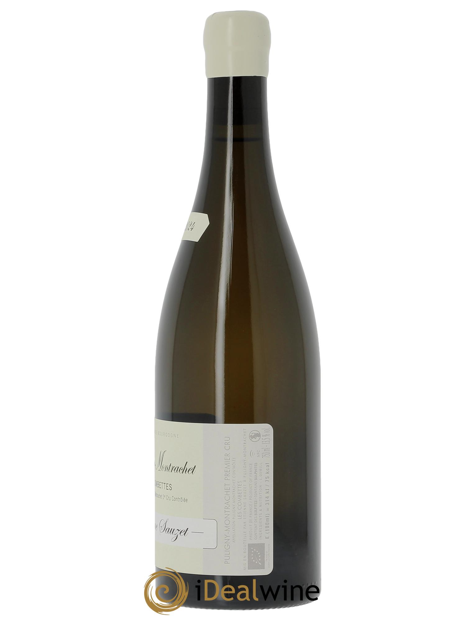 Puligny-Montrachet 1er Cru Les Combettes Etienne Sauzet  2024 - Lot de 1 bouteille - 1