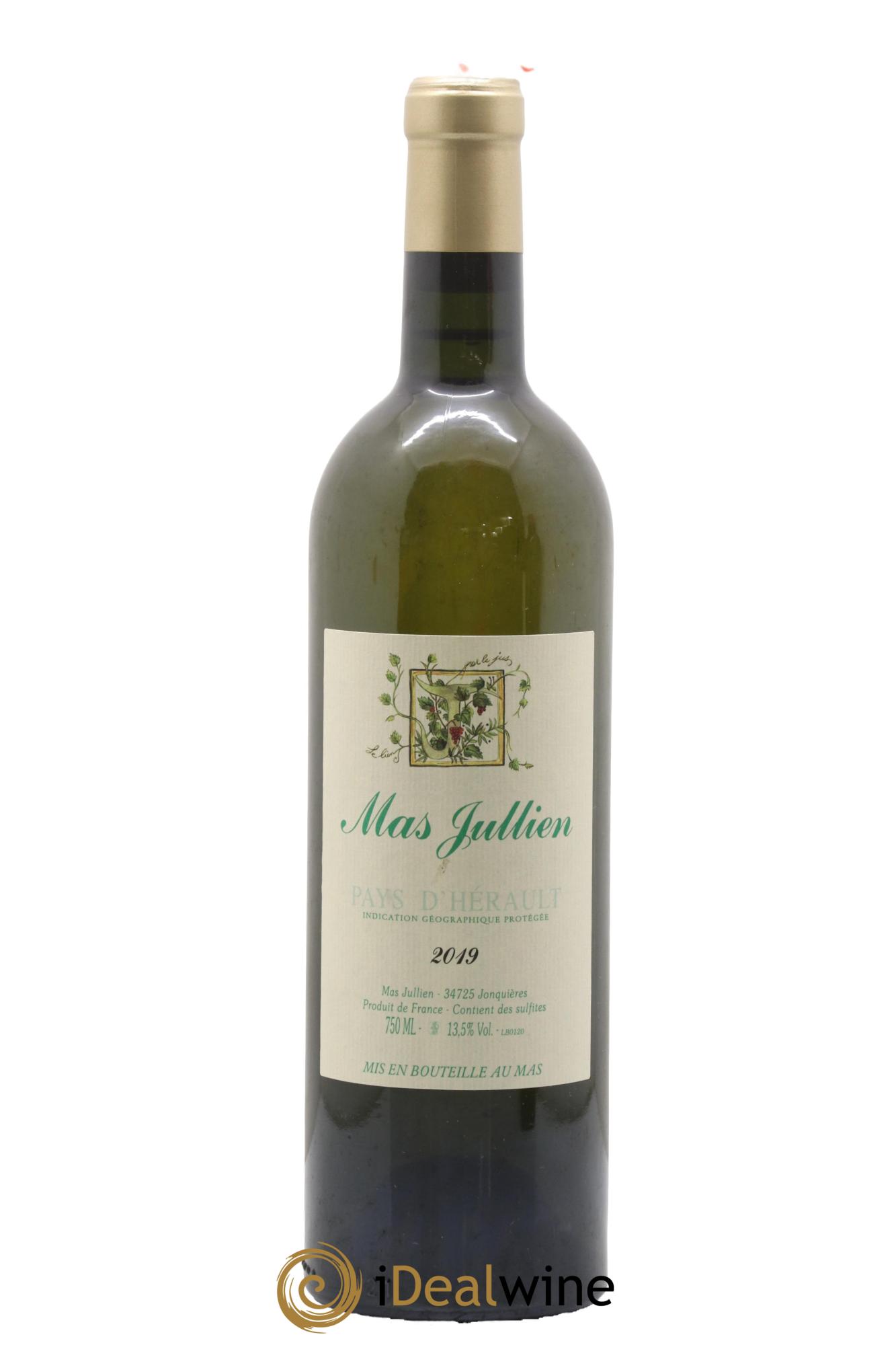 Pays d'Hérault Mas Jullien Olivier Jullien 2019 - Lot de 1 bouteille - 0