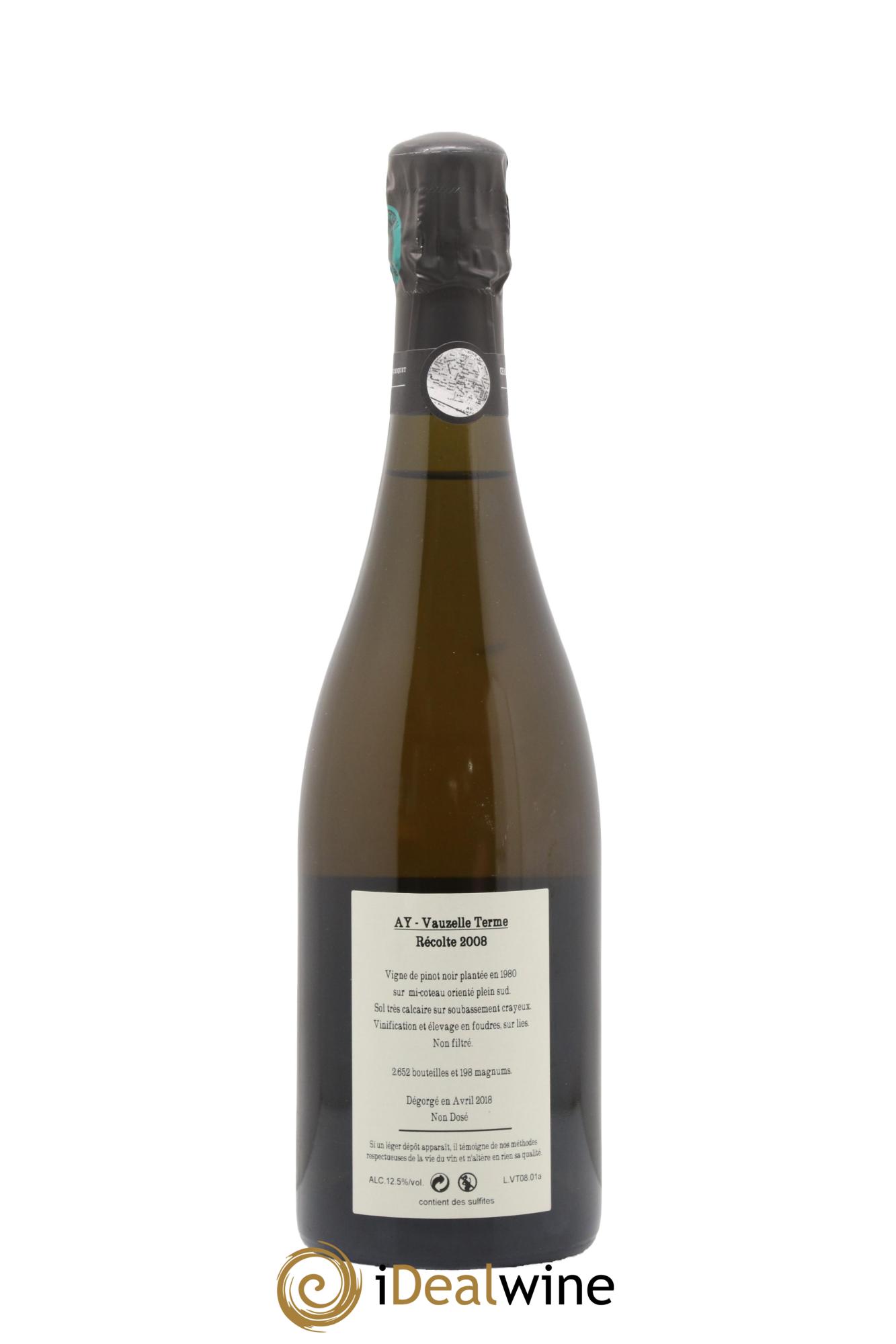 Aÿ Vauzelle Terme Extra-Brut Jacquesson 2008 - Lotto di 1 bottiglia - 2