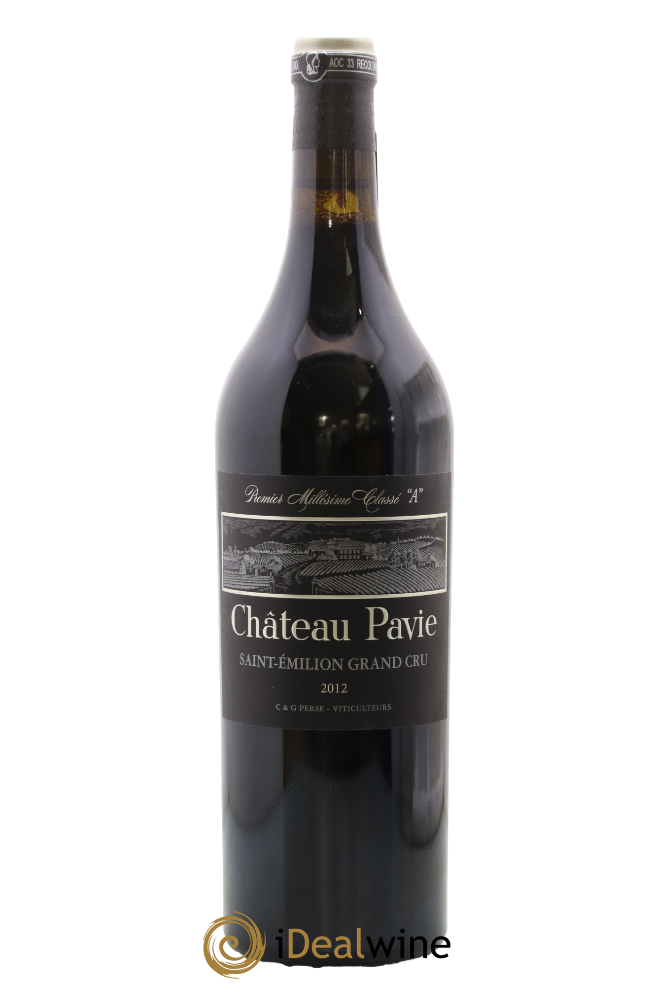 Château Pavie 1er Grand Cru Classé A  2012 - Lot of 1 bottle - 1