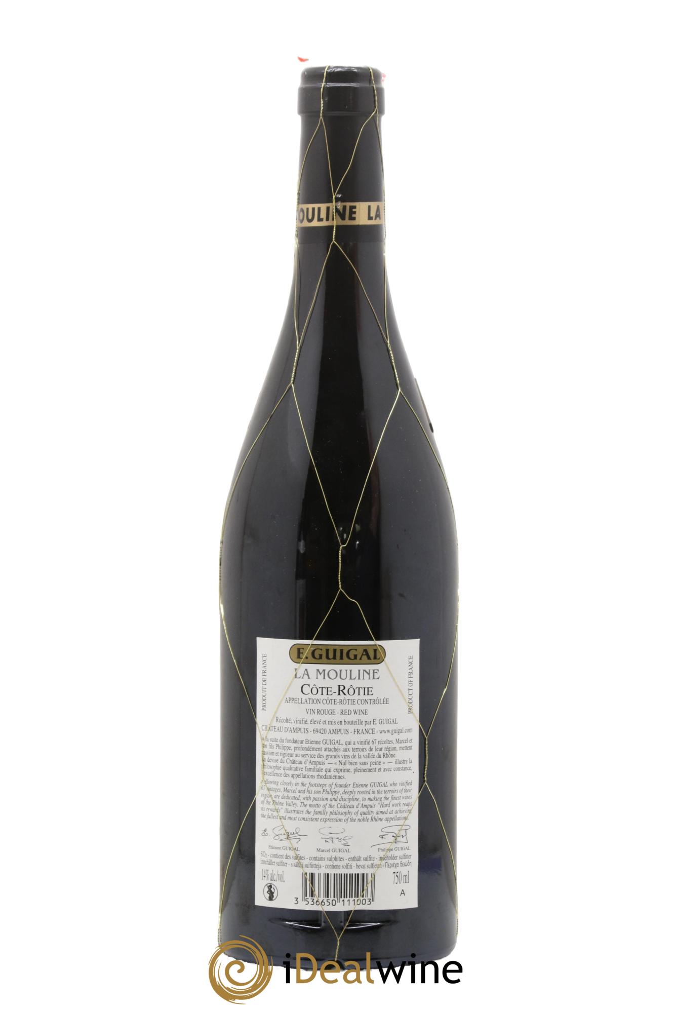 Côte-Rôtie La Mouline Guigal 2017 - Lot de 1 bouteille - 1