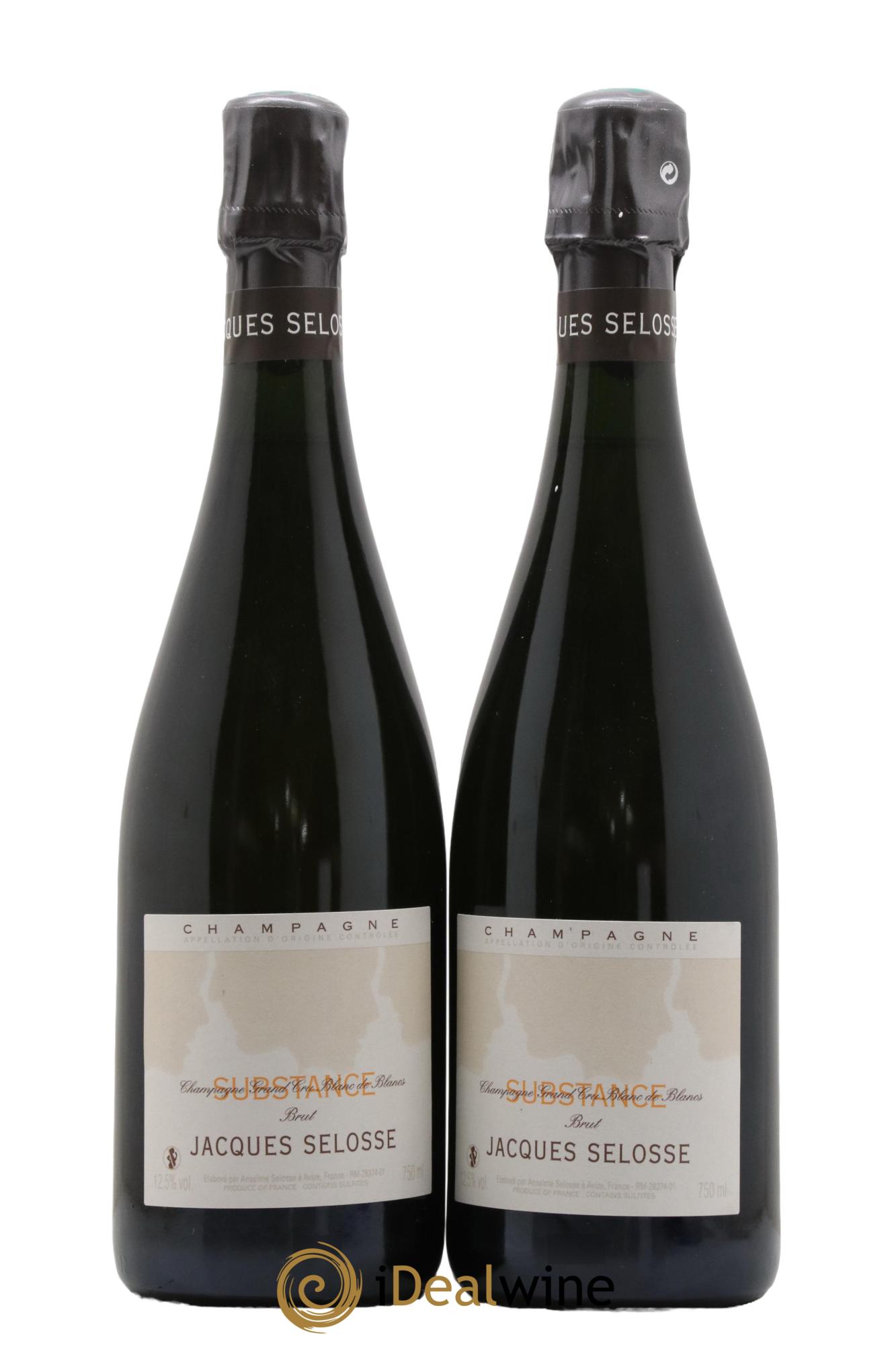 Substance Jacques Selosse - Lot de 2 bouteilles - 0