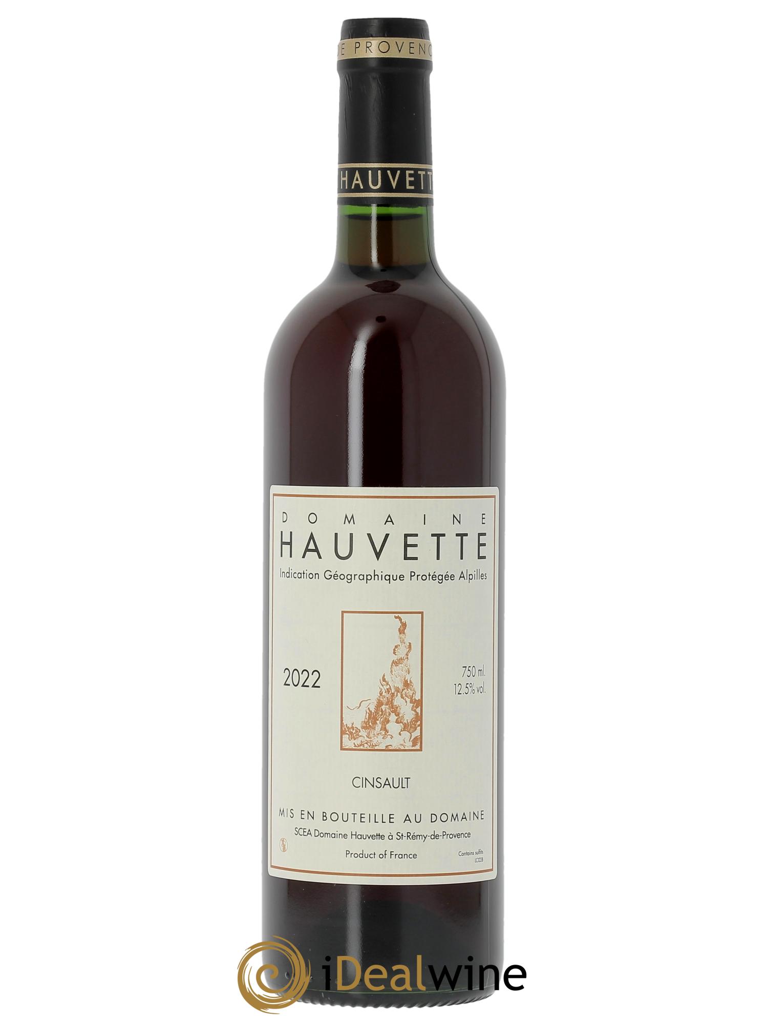 IGP Alpilles Cinsault Hauvette (Domaine)  2022 - Posten von 1 Flasche - 0