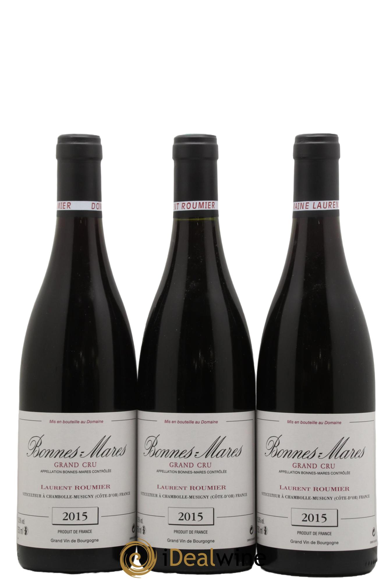 Bonnes-Mares Grand Cru Laurent Roumier 2015 - Lotto di 3 bottiglie - 0