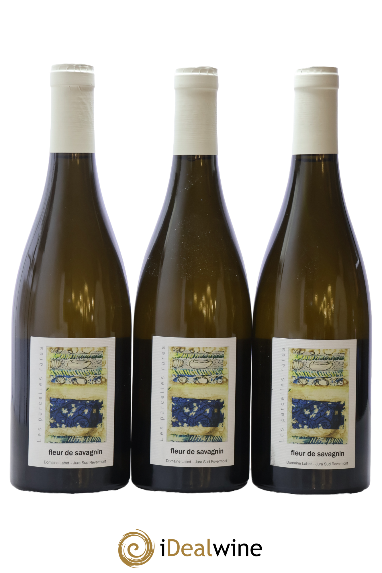 Côtes du Jura Fleur de Savagnin Romain - Julien - Charline Labet 2023 - Lot de 3 bouteilles - 0