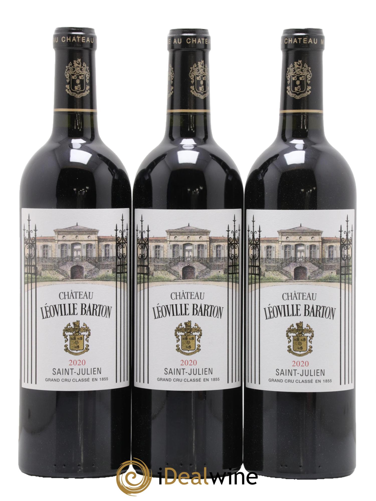 Château Léoville Barton 2ème Grand Cru Classé 2020 - Lot de 6 bouteilles - 2