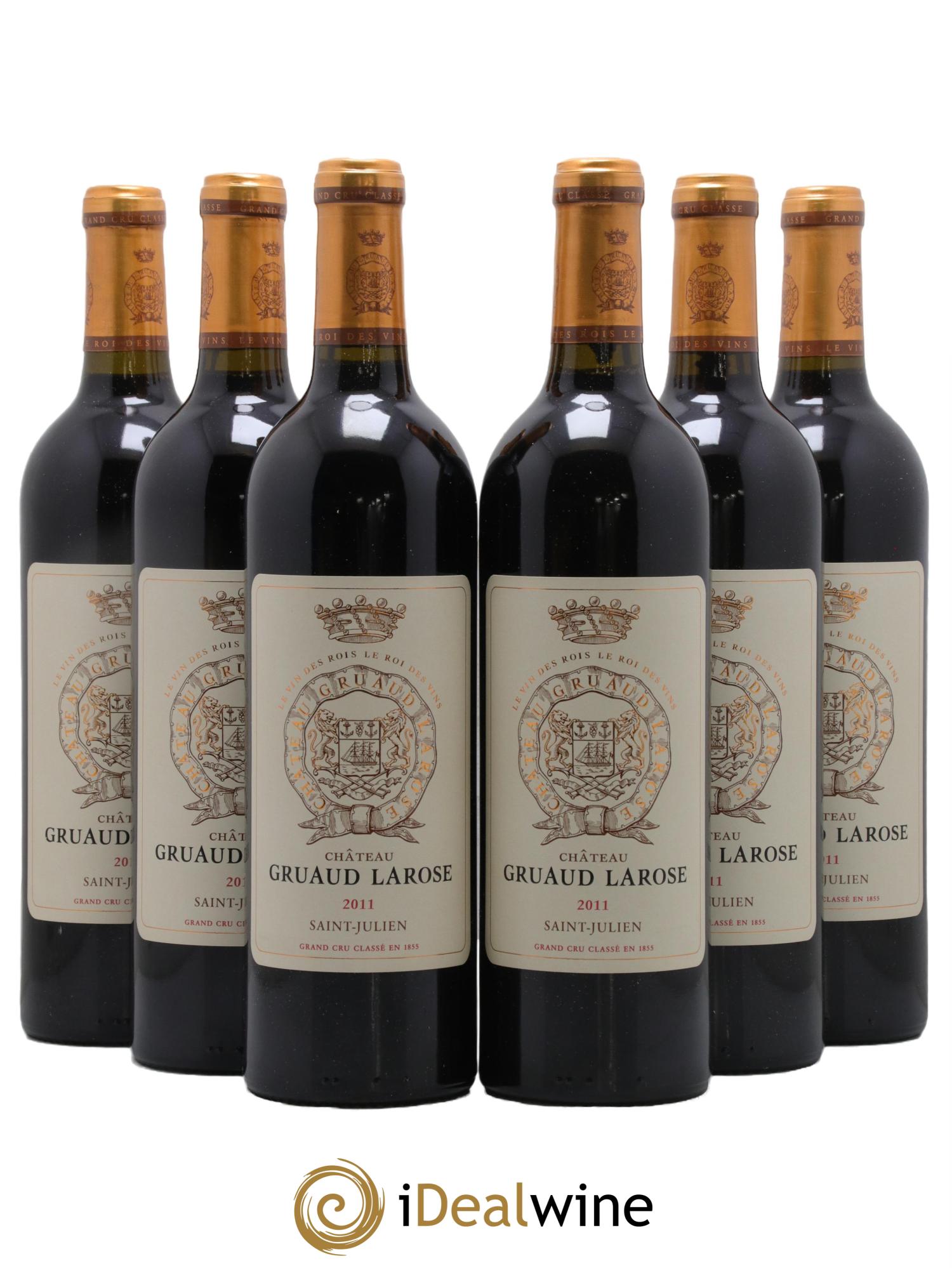 Château Gruaud Larose 2ème Grand Cru Classé 2011 - Lot de 6 bouteilles - 0