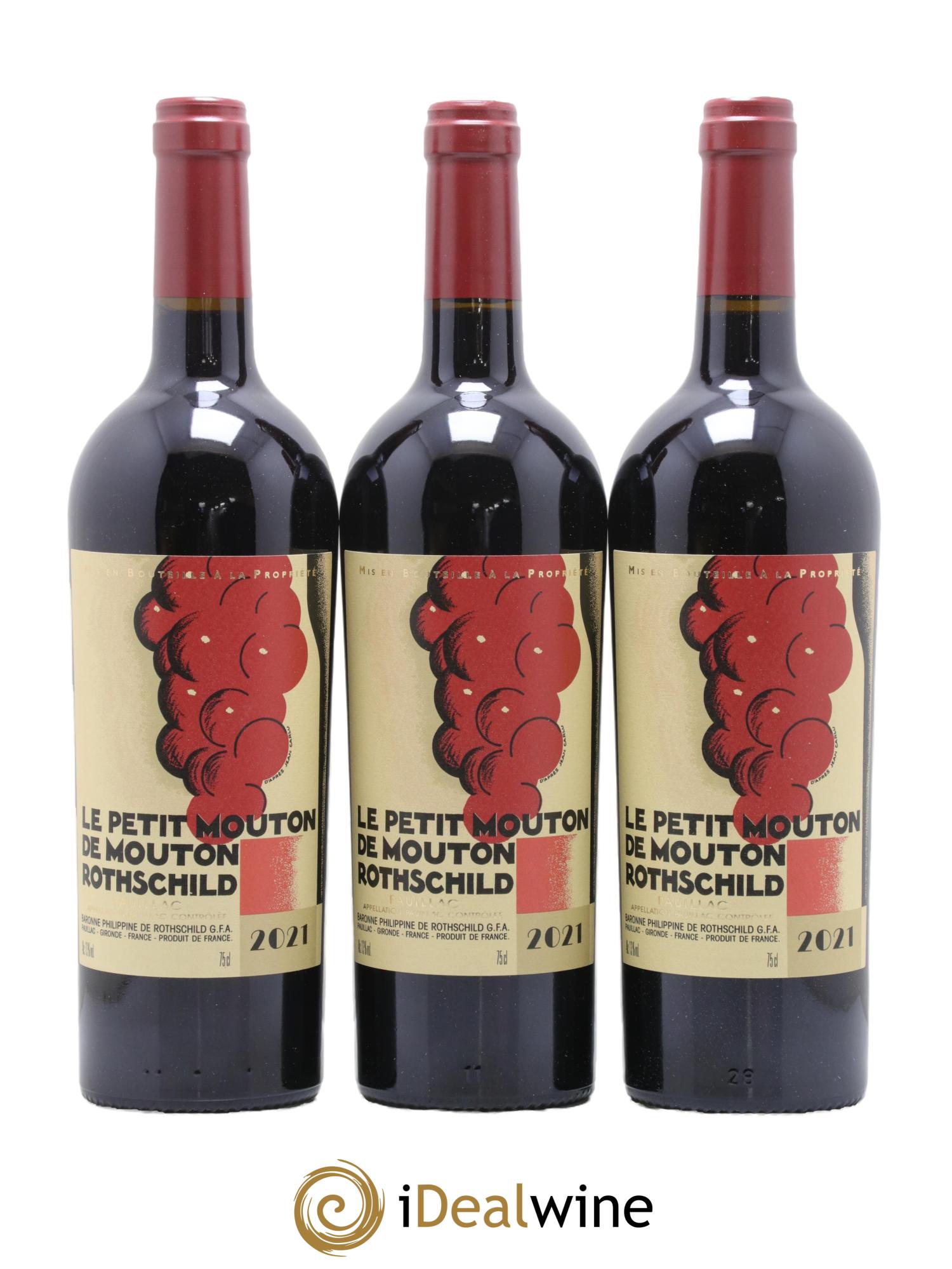 Petit Mouton Second Vin 2021 - Lot de 6 bouteilles - 3