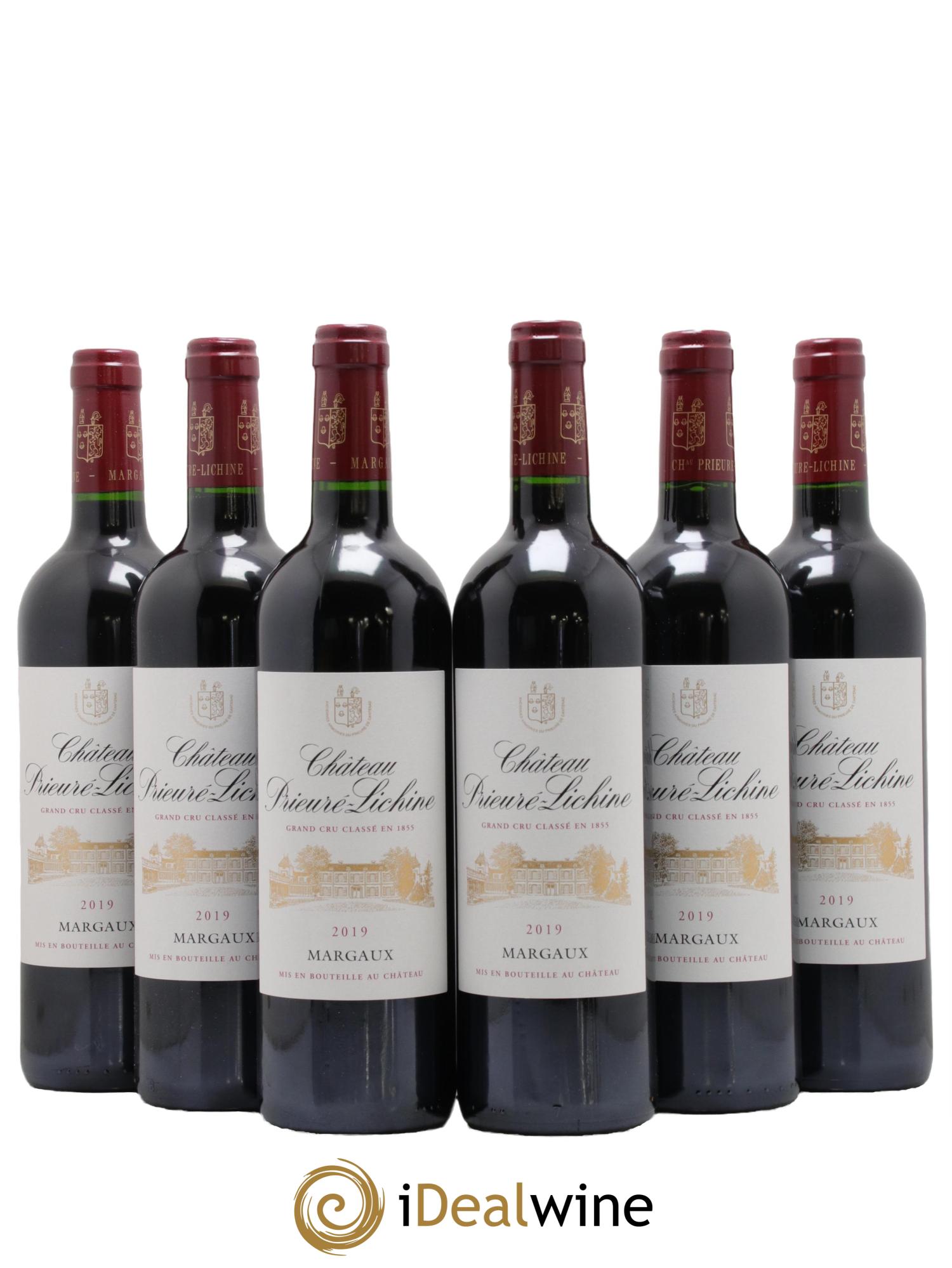 Château Prieuré Lichine 4ème Grand Cru Classé 2019 - Lot de 6 bouteilles - 0