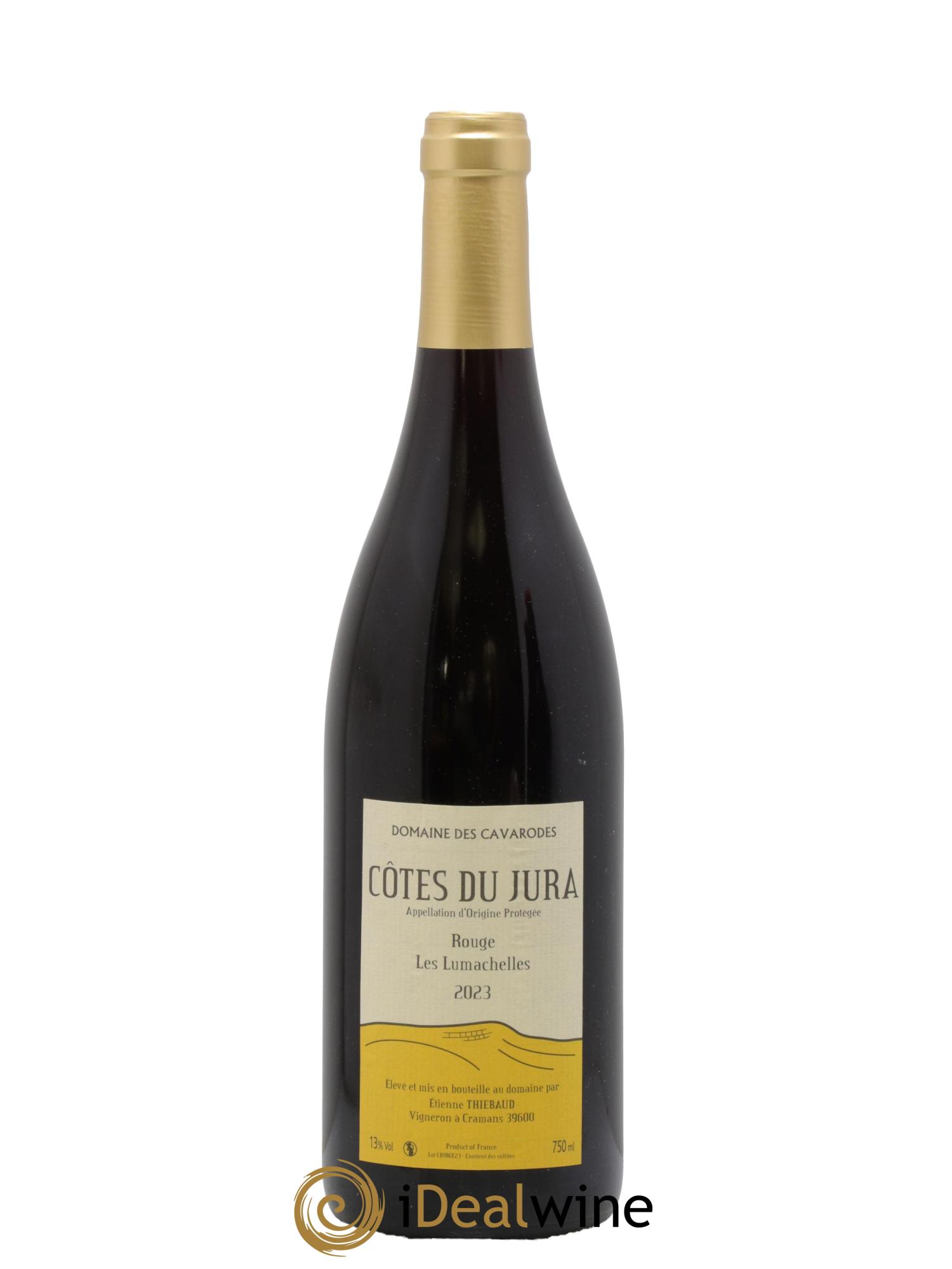 Côtes du Jura Les Lumachelles Rouge Cavarodes (Domaine des) - Etienne Thiébaud 2023 - Lot of 1 bottle - 0