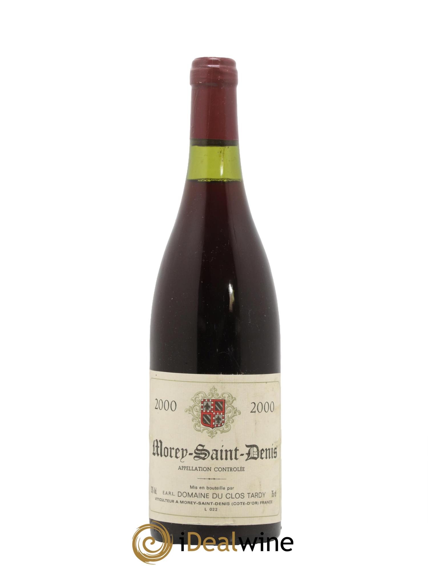 Morey-Saint-Denis Clos Tardy 2000 - Lot de 1 bouteille - 0