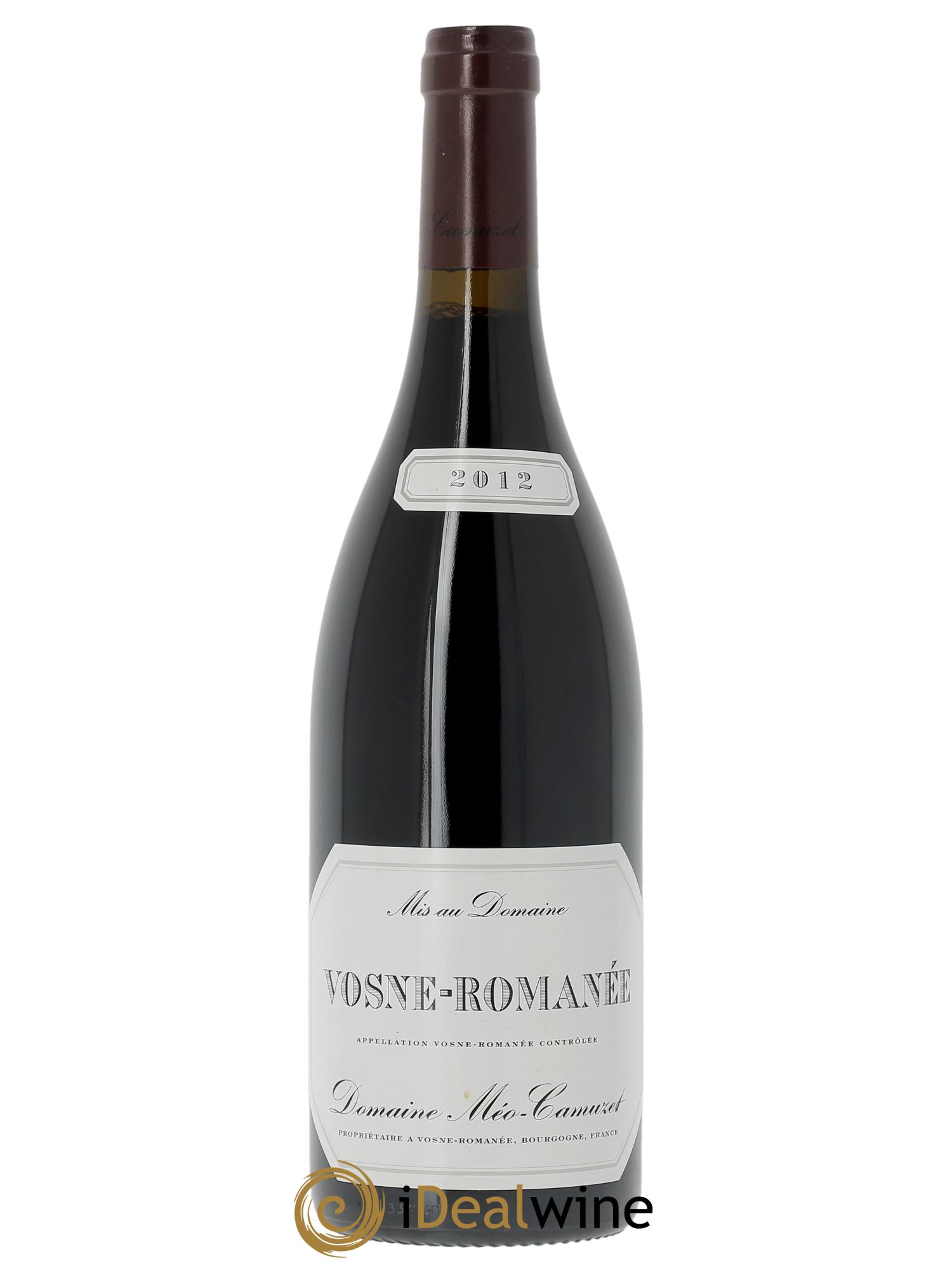 Vosne-Romanée Méo-Camuzet (Domaine) 2012 - Lot de 1 bouteille - 0