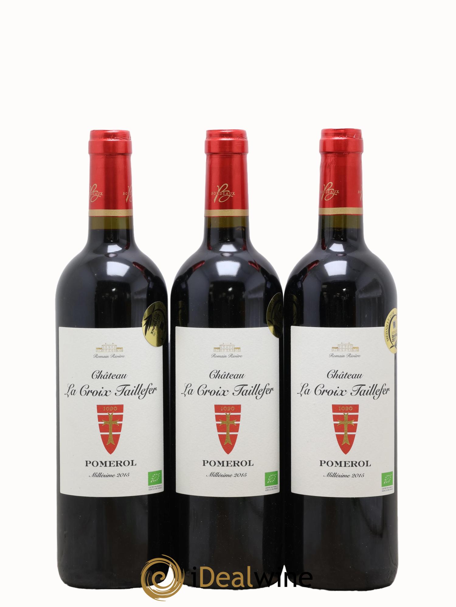 Château la Croix Taillefer 2015 - Posten von 3 Flaschen - 0