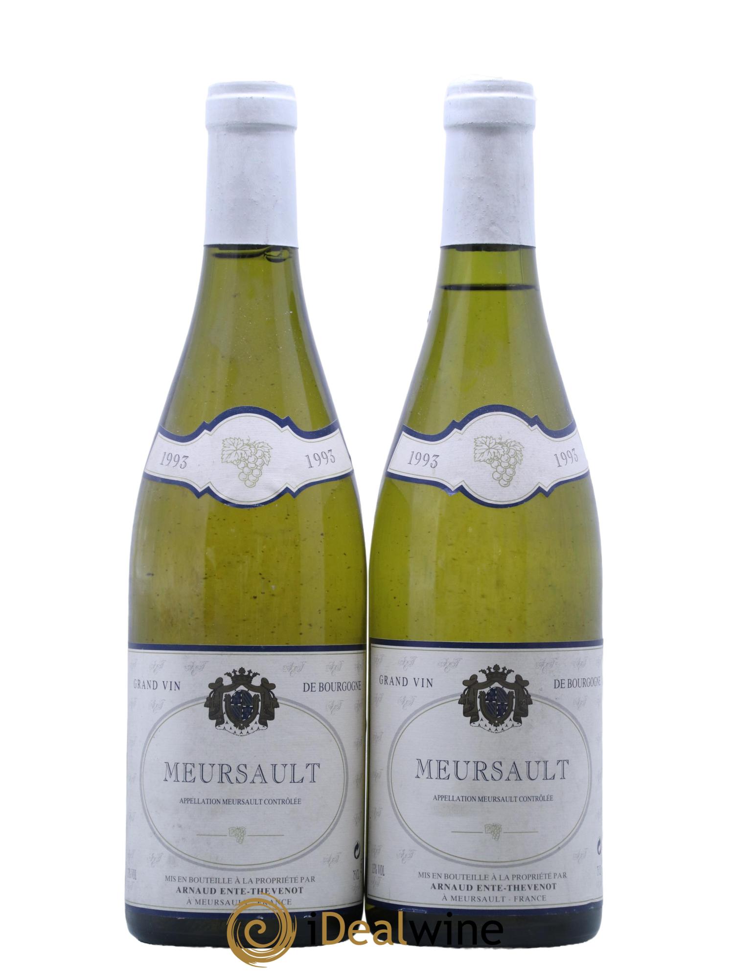 Meursault Arnaud Ente 1993 - Posten von 2 Flaschen - 0