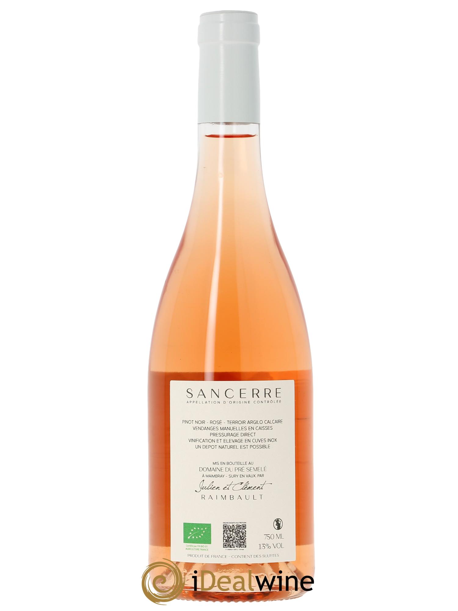 Sancerre Domaine Du Pré Semelé 2024 - Lot de 1 bouteille - 1