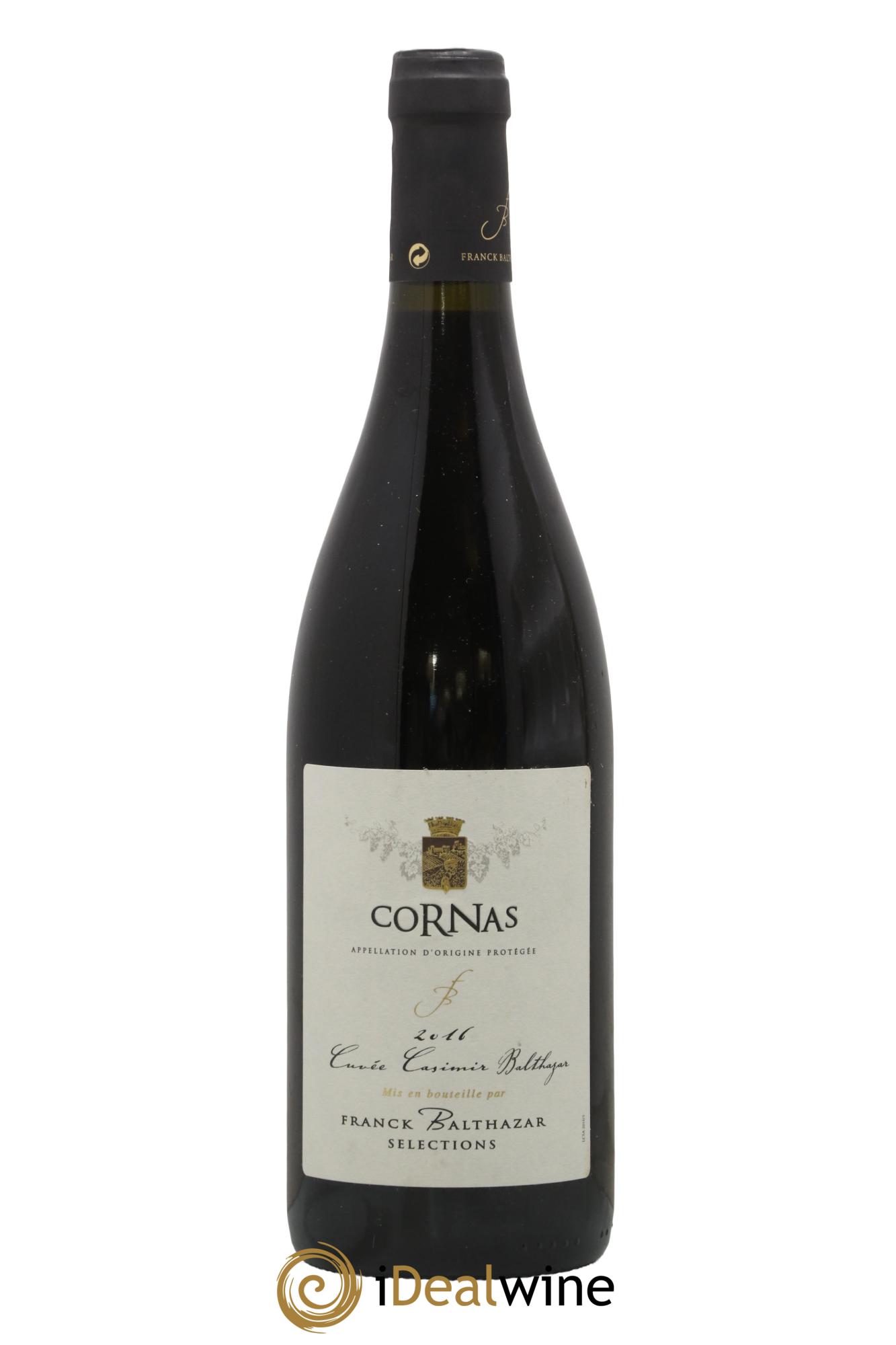 Cornas Cuvée Casimir Balthazar Franck Balthazar (Domaine) 2016 - Posten von 1 Flasche - 0